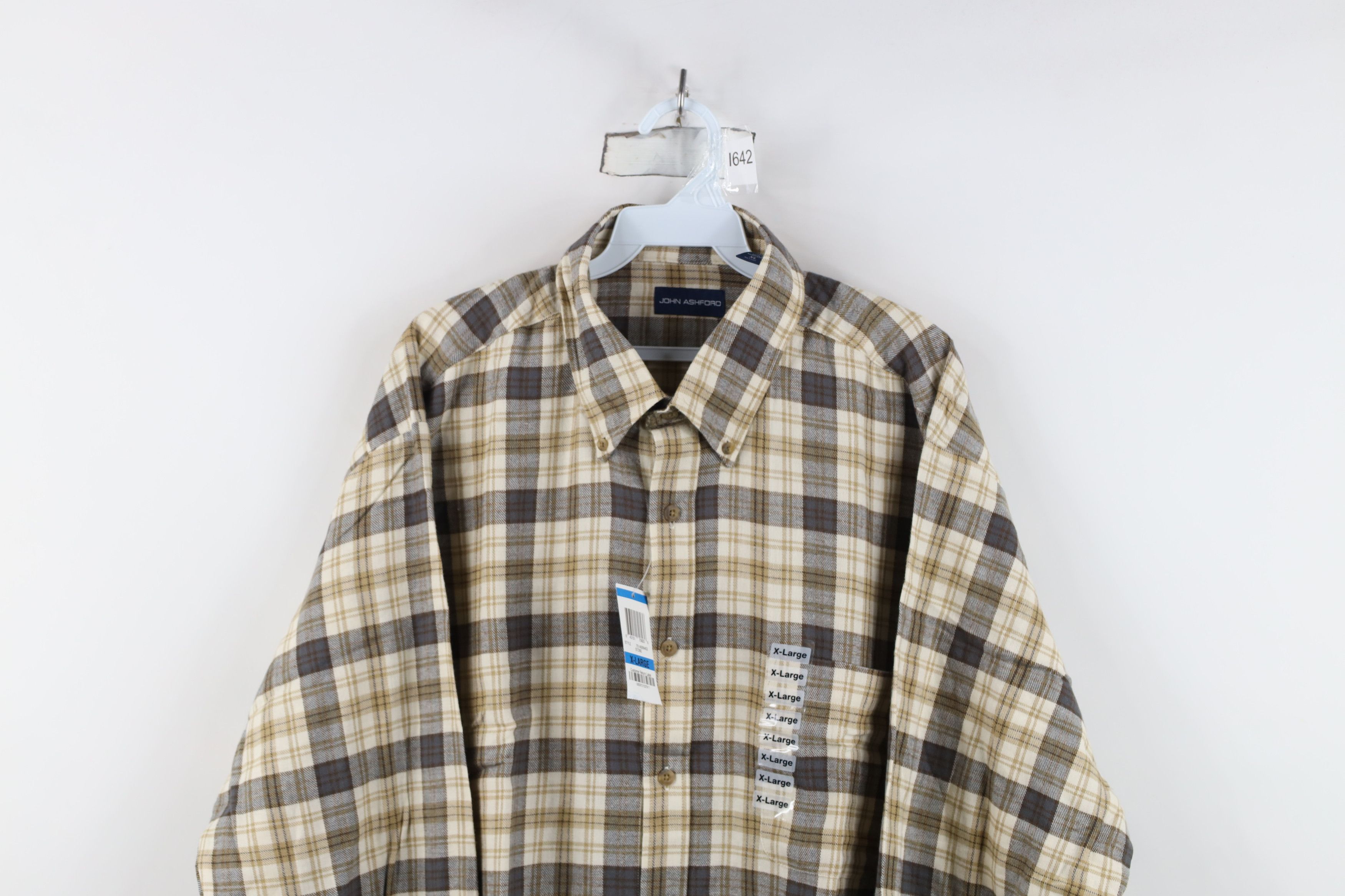Vintage Deadstock Vintage Streetwear Collared Button Down Shirt Size US XL / EU 56 / 4 - 2 Thumbnail