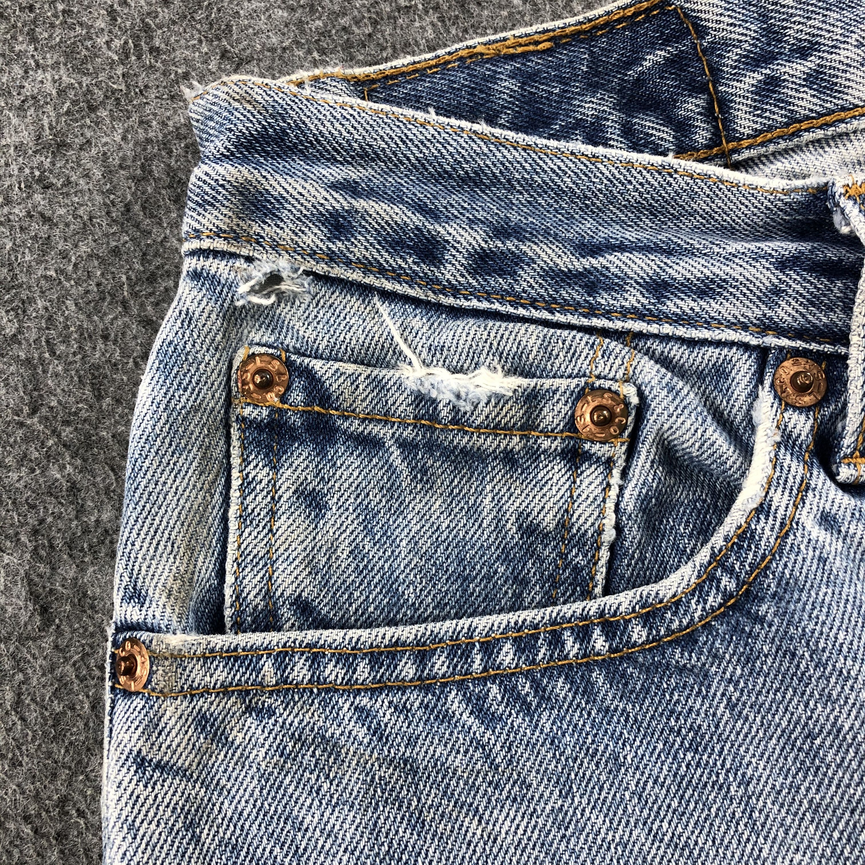 Levi's 90s Vintage Light Wash Levis 512 Jeans-J2164 Size US 29 - 10 Thumbnail