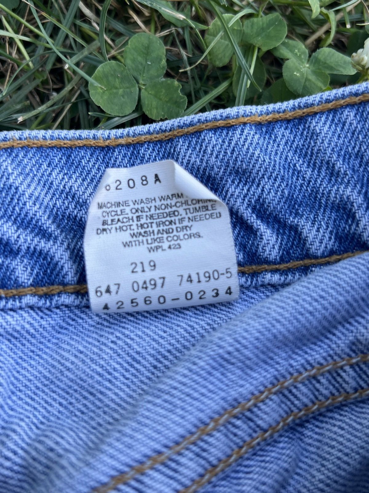 Levi's Vintage Levi’s Orange Tab 560 Loose Taper Made In USA 30x30 Size US 30 / EU 46 - 9 Thumbnail