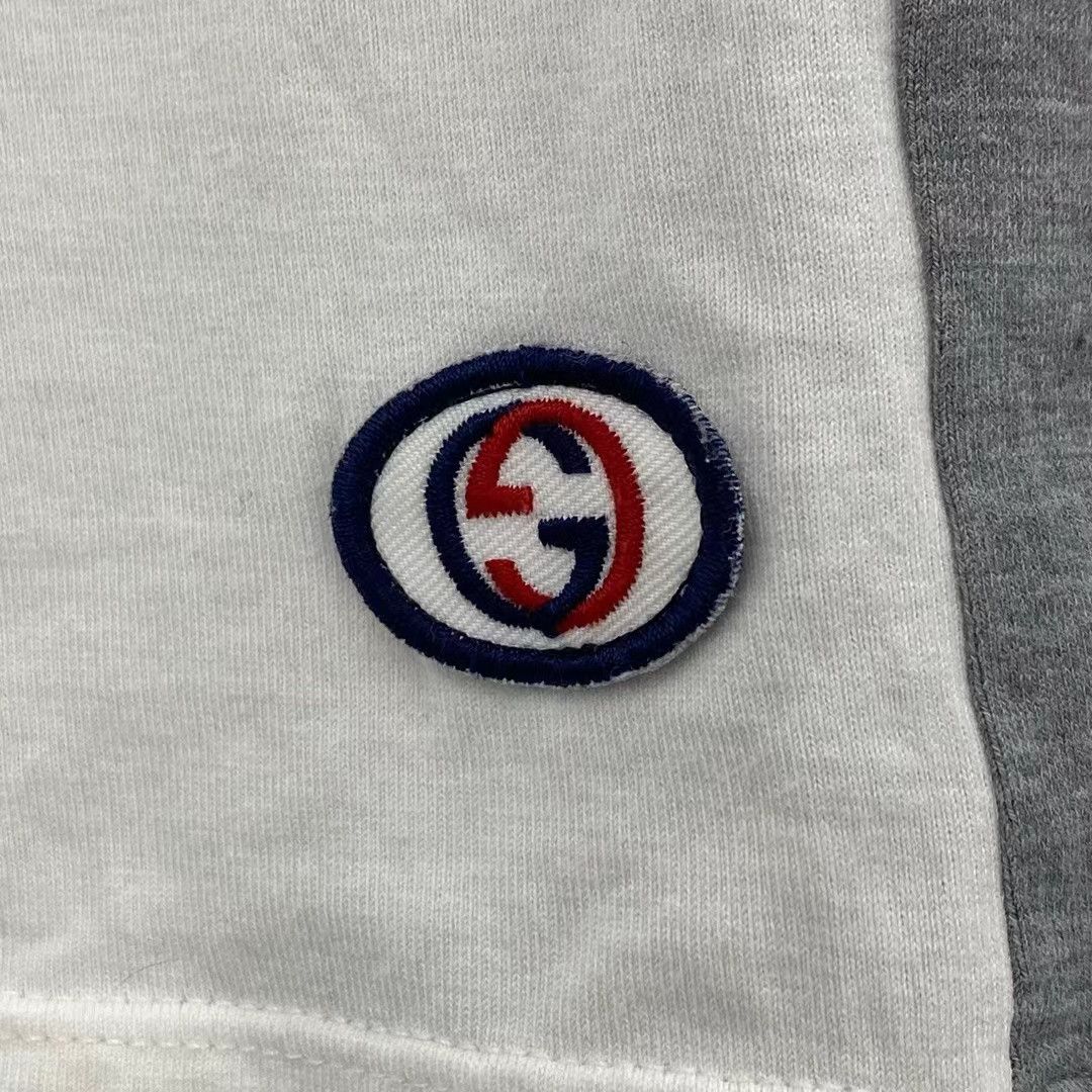 Gucci Gucci hem double G badge color block short sleeves Nextarro Size US XL / EU 56 / 4 - 3 Thumbnail