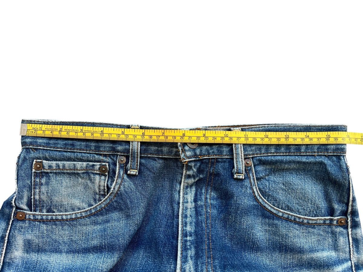 Vintage Levis 504 Baggy Wide Distressed Denim Jeans