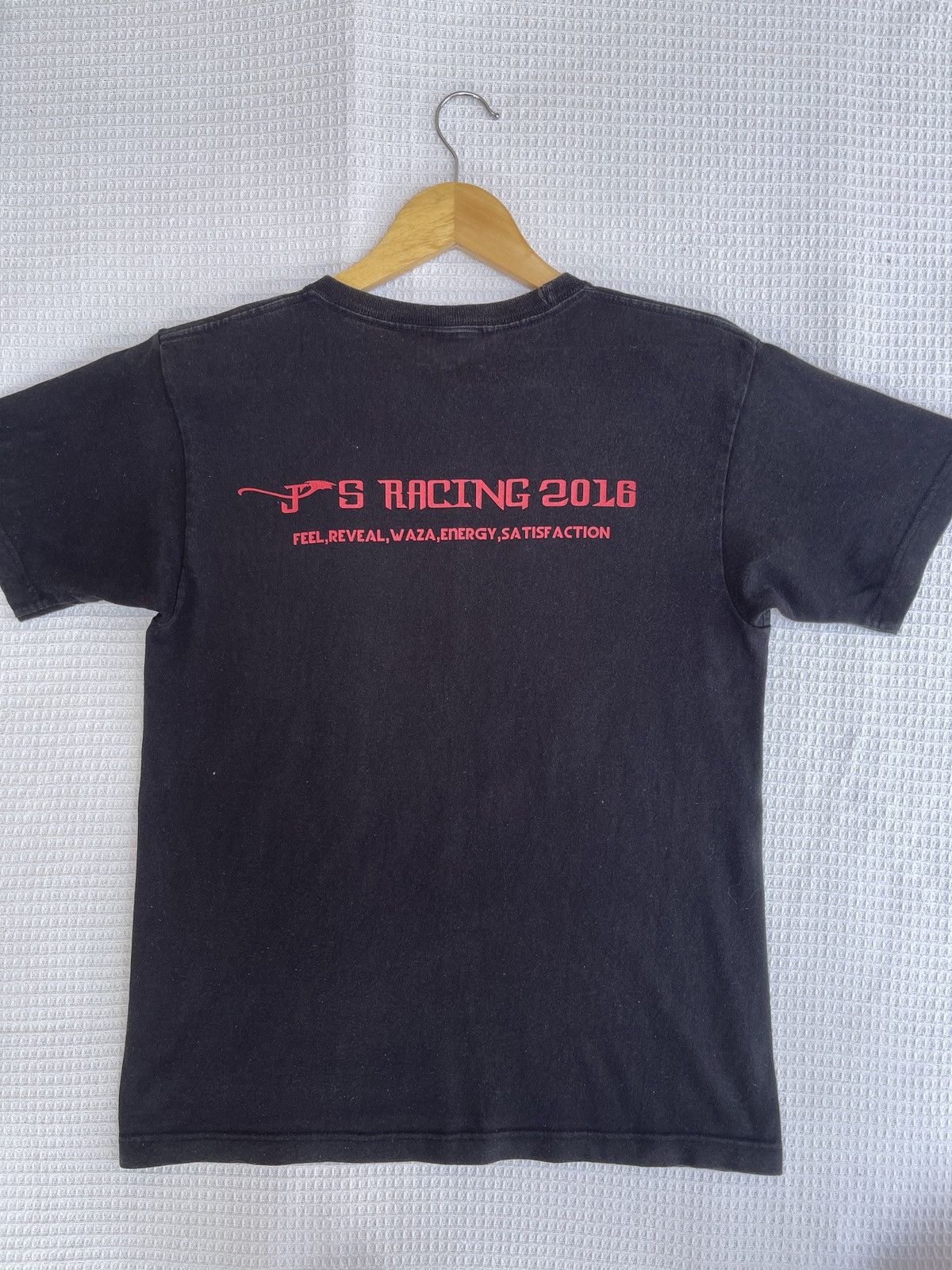 Japanese Brand LastDrop🔥Rare🔥Vtg JS RACING Motorsport T-Shirt Made in Japan Size US M / EU 48-50 / 2 - 6 Thumbnail