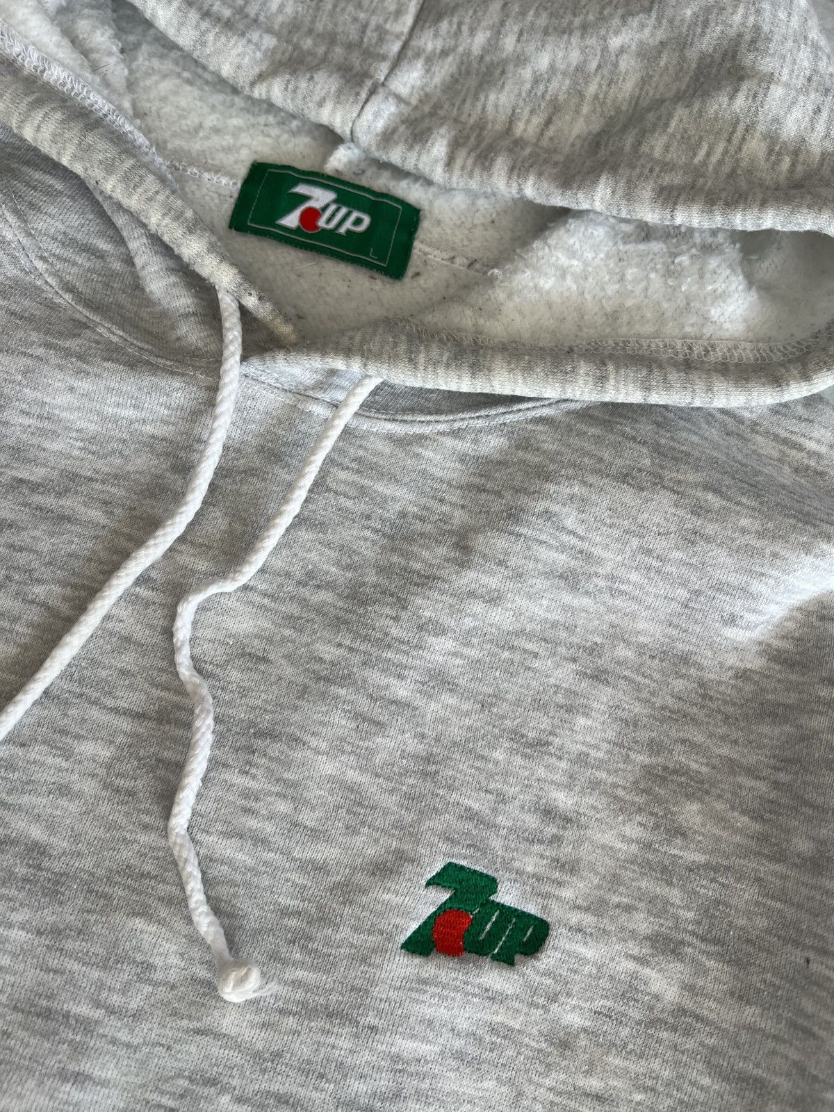 Japanese Brand VINTAGE 7UP HOODIE EMBROIDERY LOGO Size US XL / EU 56 / 4 - 5 Thumbnail