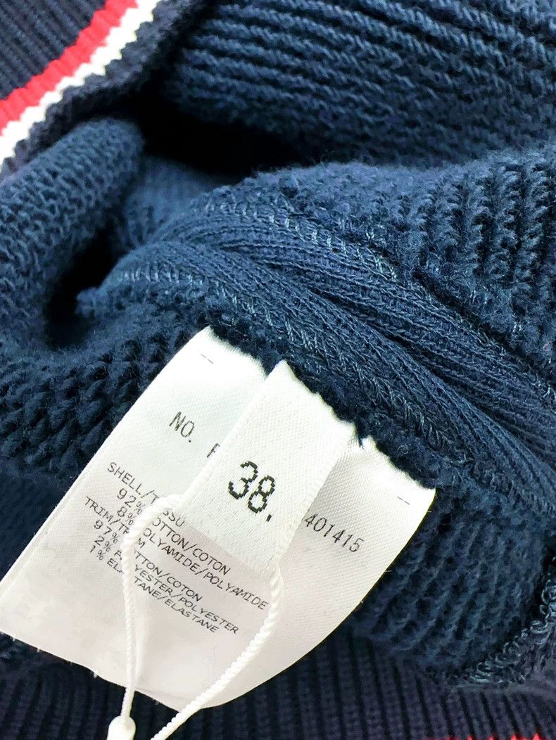 Thom Browne Thom browne Long-sleeved round-neck wool sweatshirt 2504-Ne Size US XS / EU 42 / 0 - 5 Thumbnail