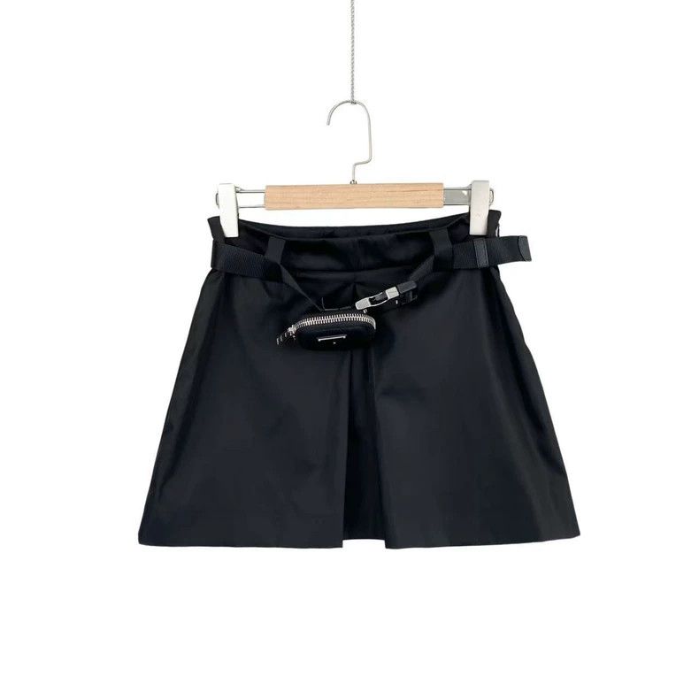 Prada Prada Triangle waist bag tactical belt short skirt Size 24" / US 00 / IT 34 - 1 Thumbnail