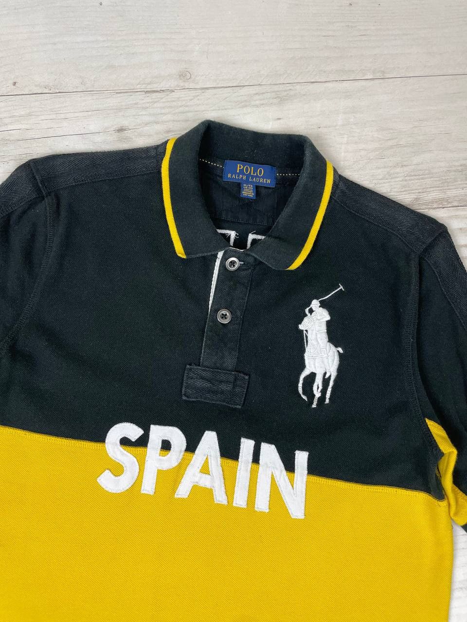 Polo Ralph Lauren Vintage Polo Ralph Lauren Spain Rugby Polo Shirt Big Pony Size US S / EU 44-46 / 1 - 7 Thumbnail