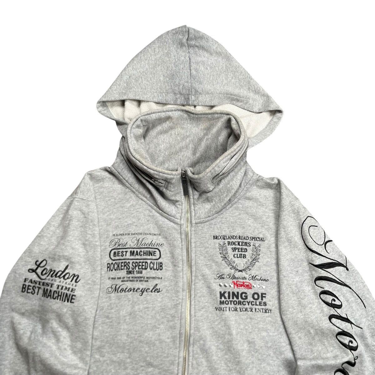 Norton Norton Bono Hoodie Double Zipper Embroiderry Size US M / EU 48-50 / 2 - 3 Thumbnail