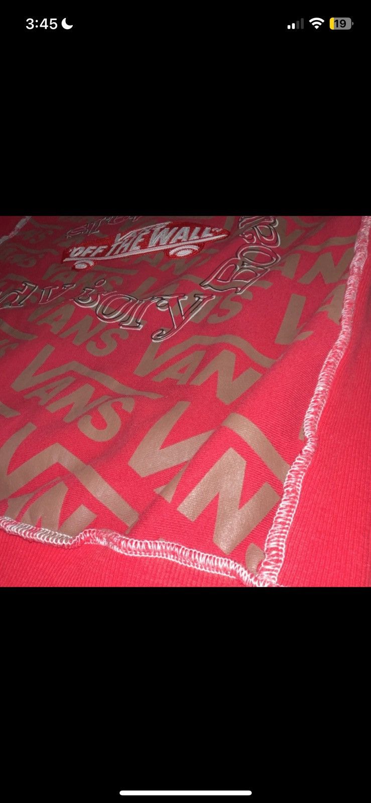 Advisory Board Crystals × Vans Vans Advisory Board Crystals Opal Shoebox Hoodie XL Red Size US XL / EU 56 / 4 - 17 Thumbnail
