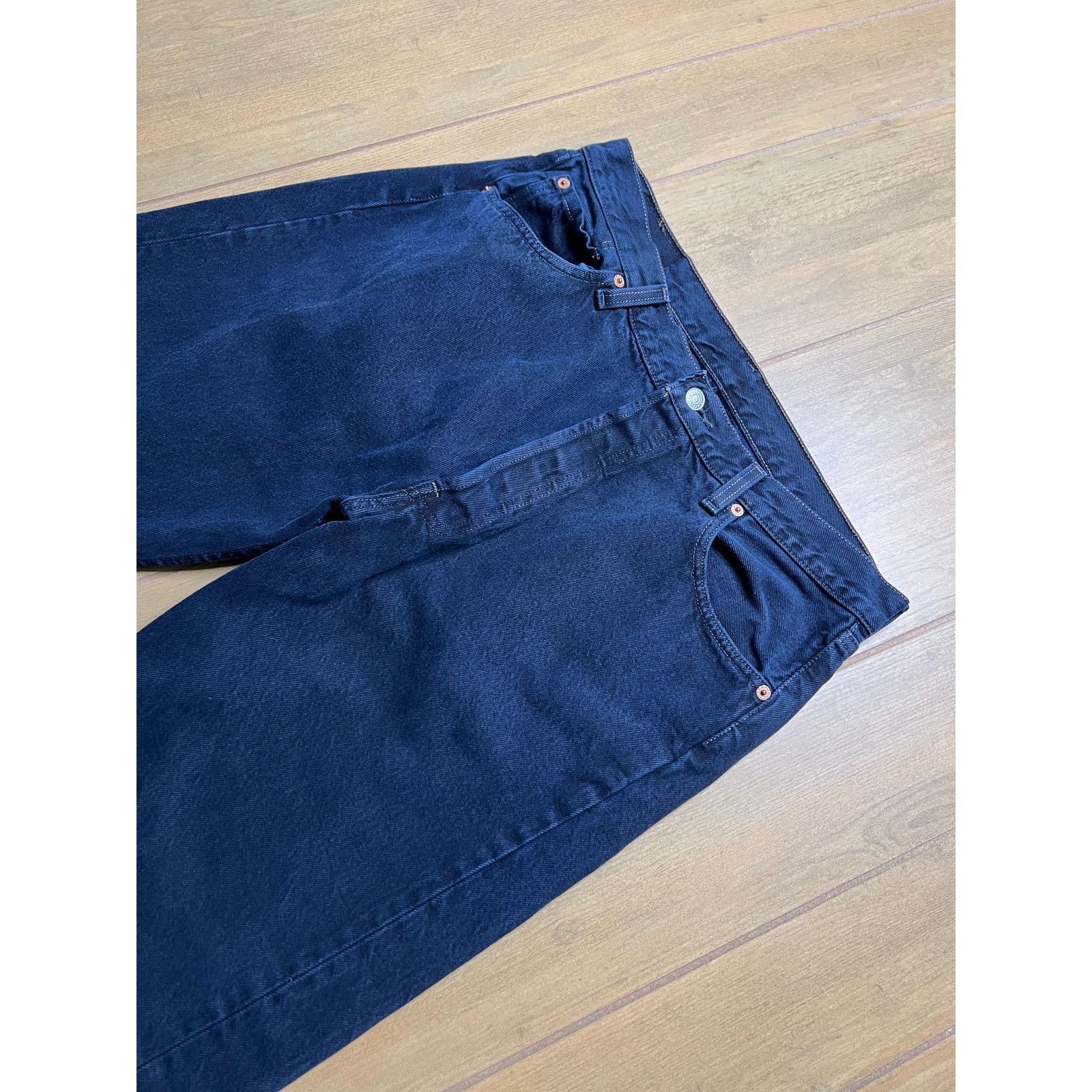 Levi's Levi’s 501 Jeans Mens 36x32 Dark Blue Made in USA 1996 Size US 36 / EU 52 - 10 Thumbnail
