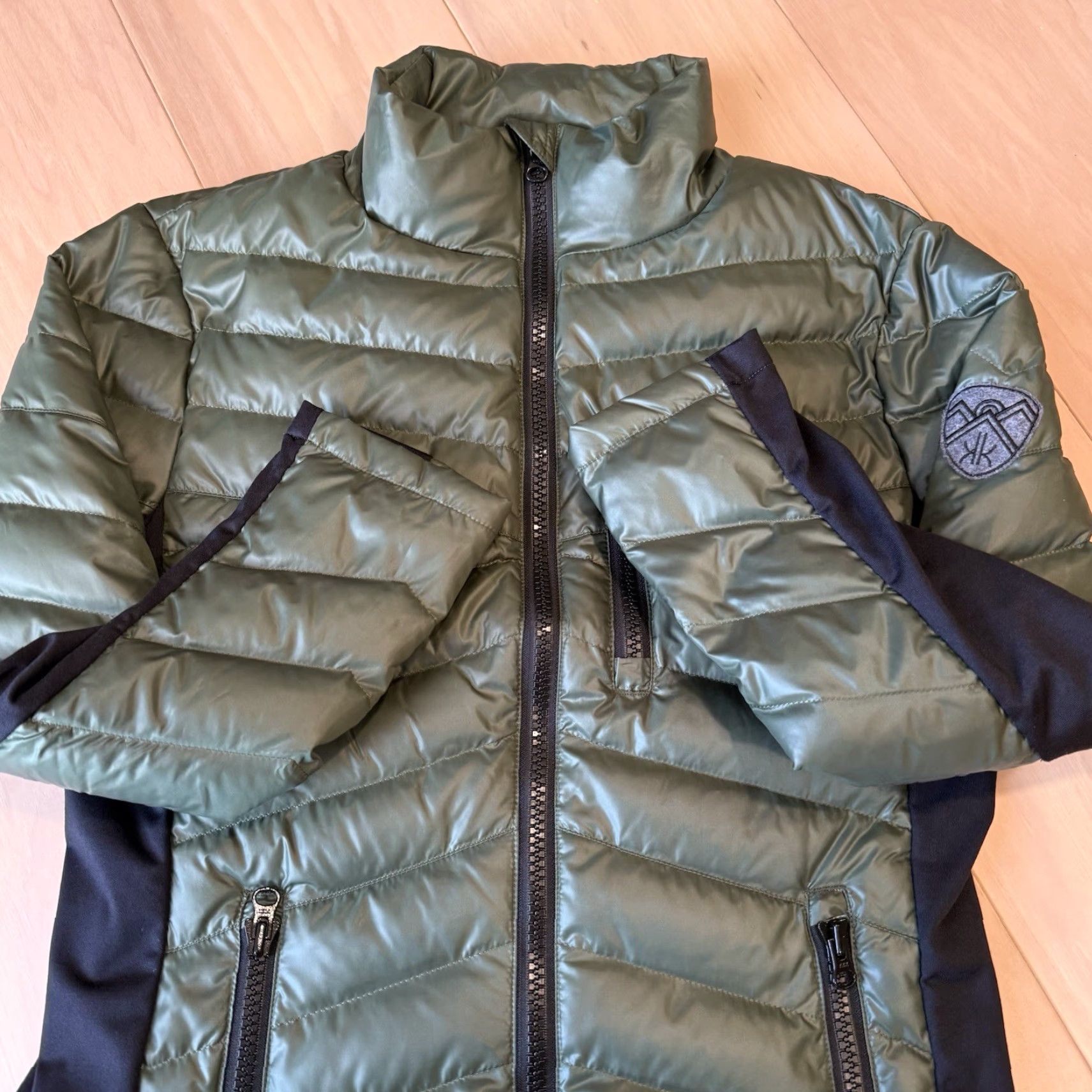 Vintage Krimson Klover Peak Insulated Jacket Women's Medium Green Down Puffer Outerwear Size M / US 6-8 / IT 42-44 - 5 Thumbnail