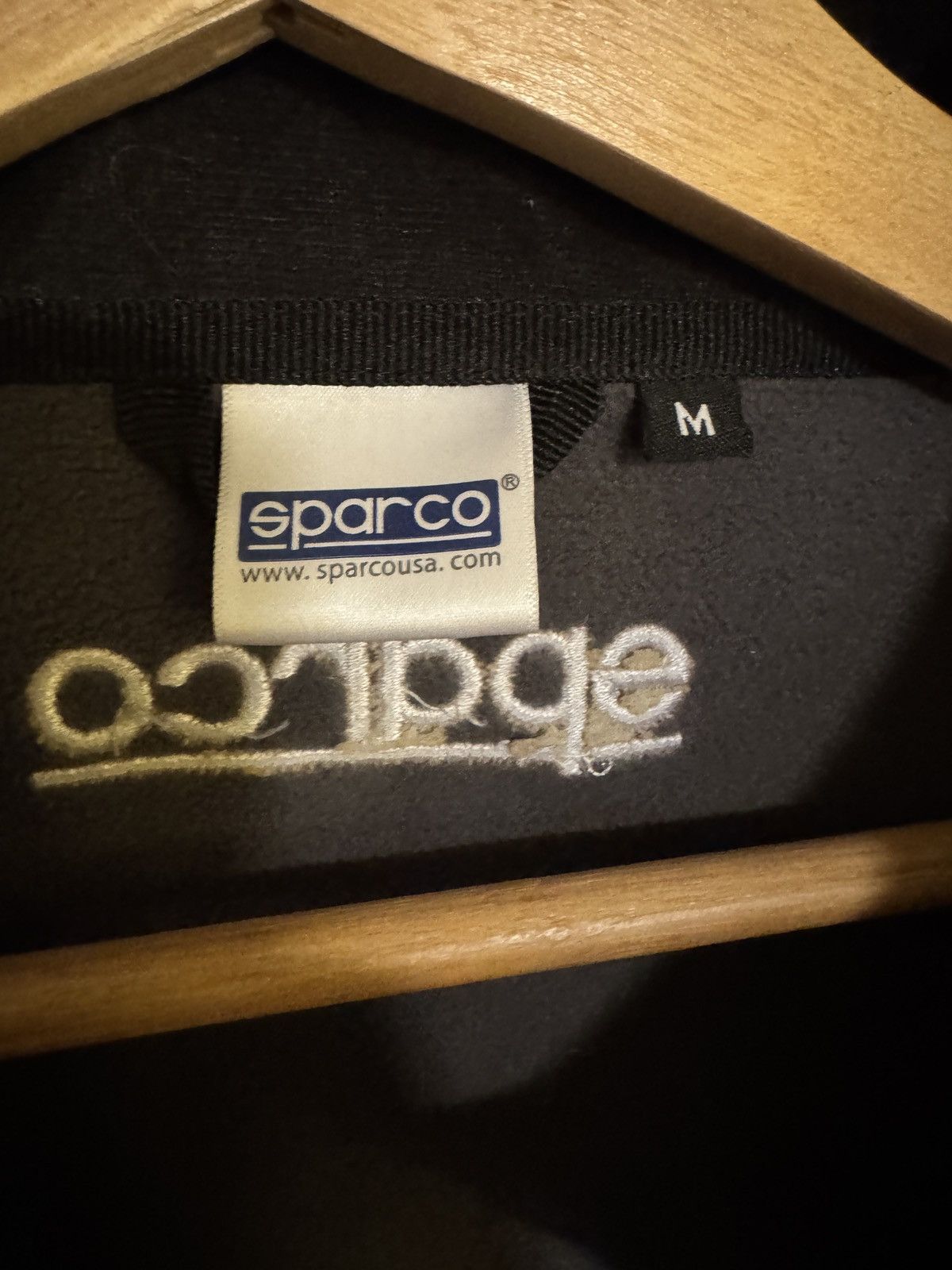 Other Sparco Jacket Black Motorsport Heritage Racing Tech Jacket M Size US M / EU 48-50 / 2 - 7 Thumbnail