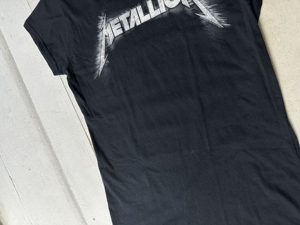 Metallica 🚨RARE Metallica 2016 black big central logo wmns t shirt Size L / US 10 / IT 46 - 5 Thumbnail