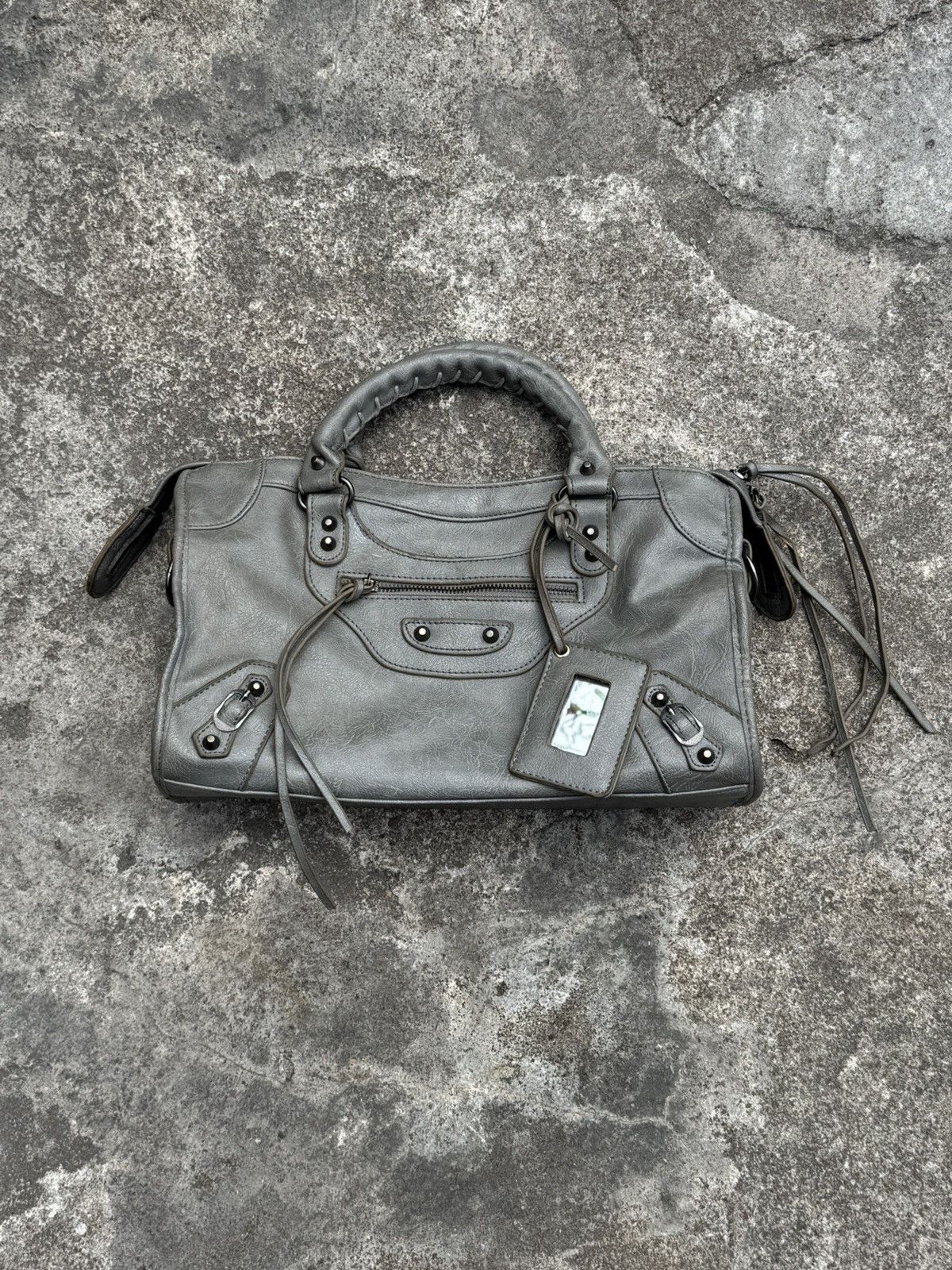 Vintage City Bag Leather Vintage Size ONE SIZE - 1 Thumbnail