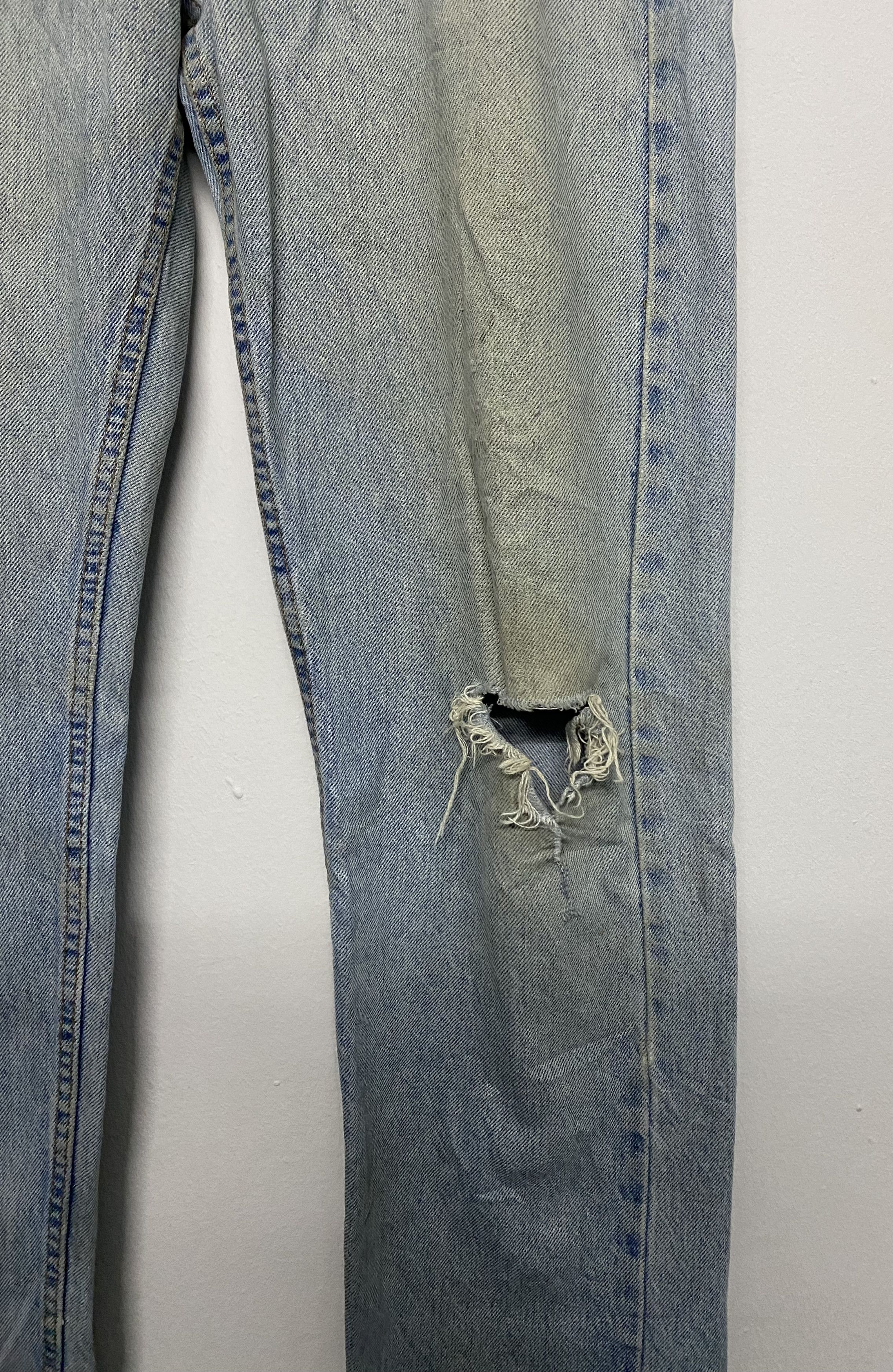 Levi's Vintage Clothing Vintage 1995 Levis 505 Denim Regular Fit Made in USA W36 L32 Size US 36 / EU 52 - 5 Thumbnail