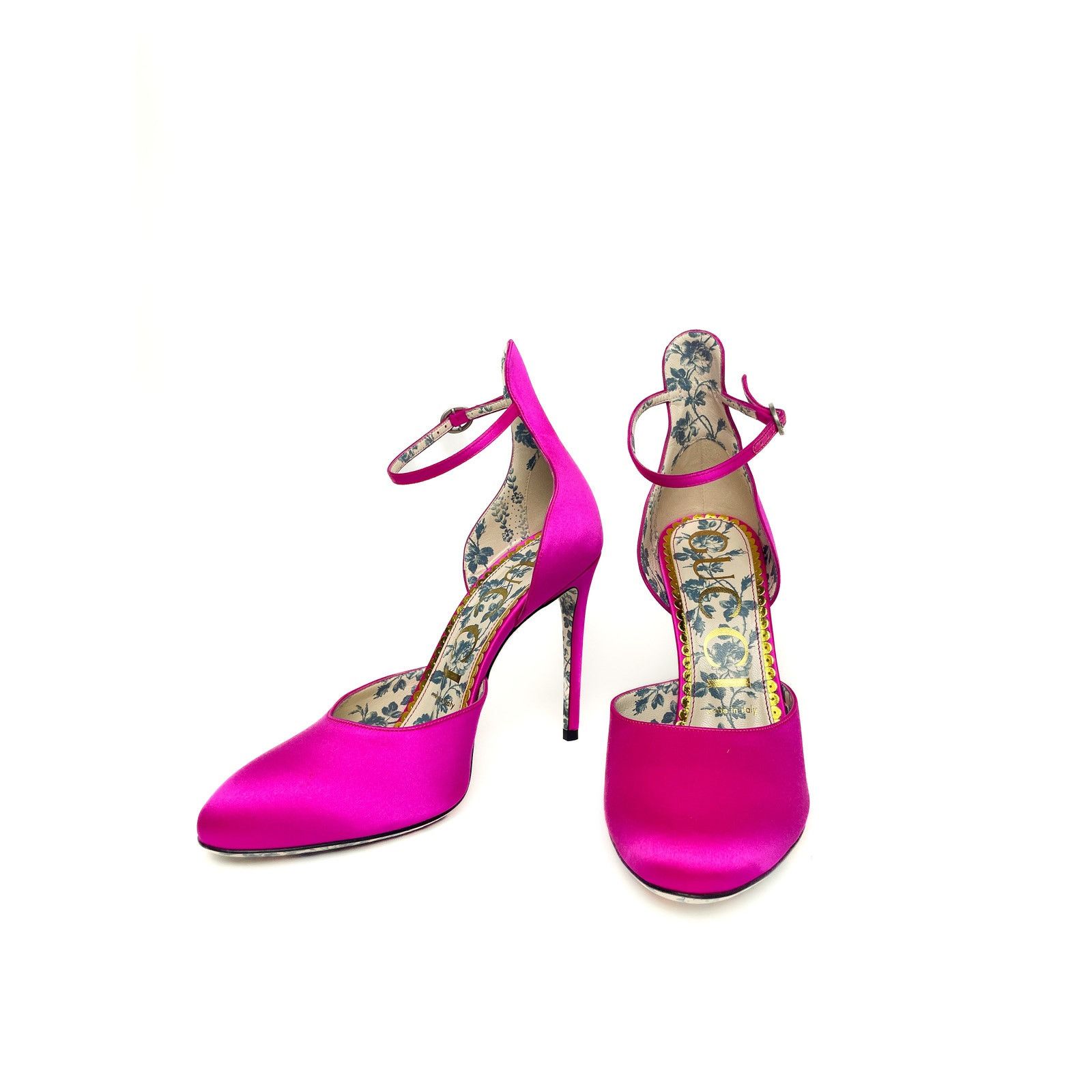 Gucci Neon Pink Heels Size US 8 / IT 38 - 5 Thumbnail