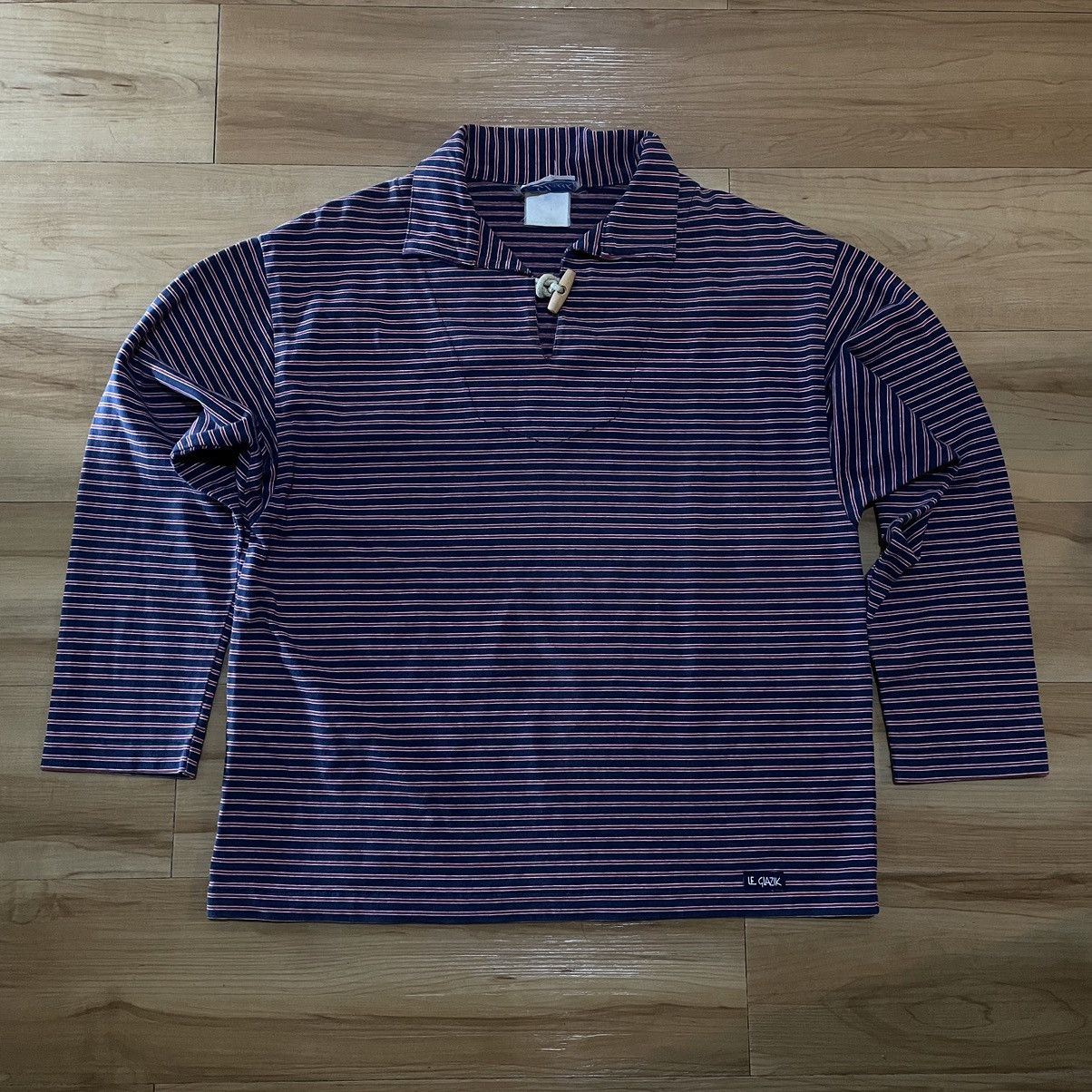 Vintage Vintage Le glazik depuis 1928 striped shirt Size US M / EU 48-50 / 2 - 1 Thumbnail