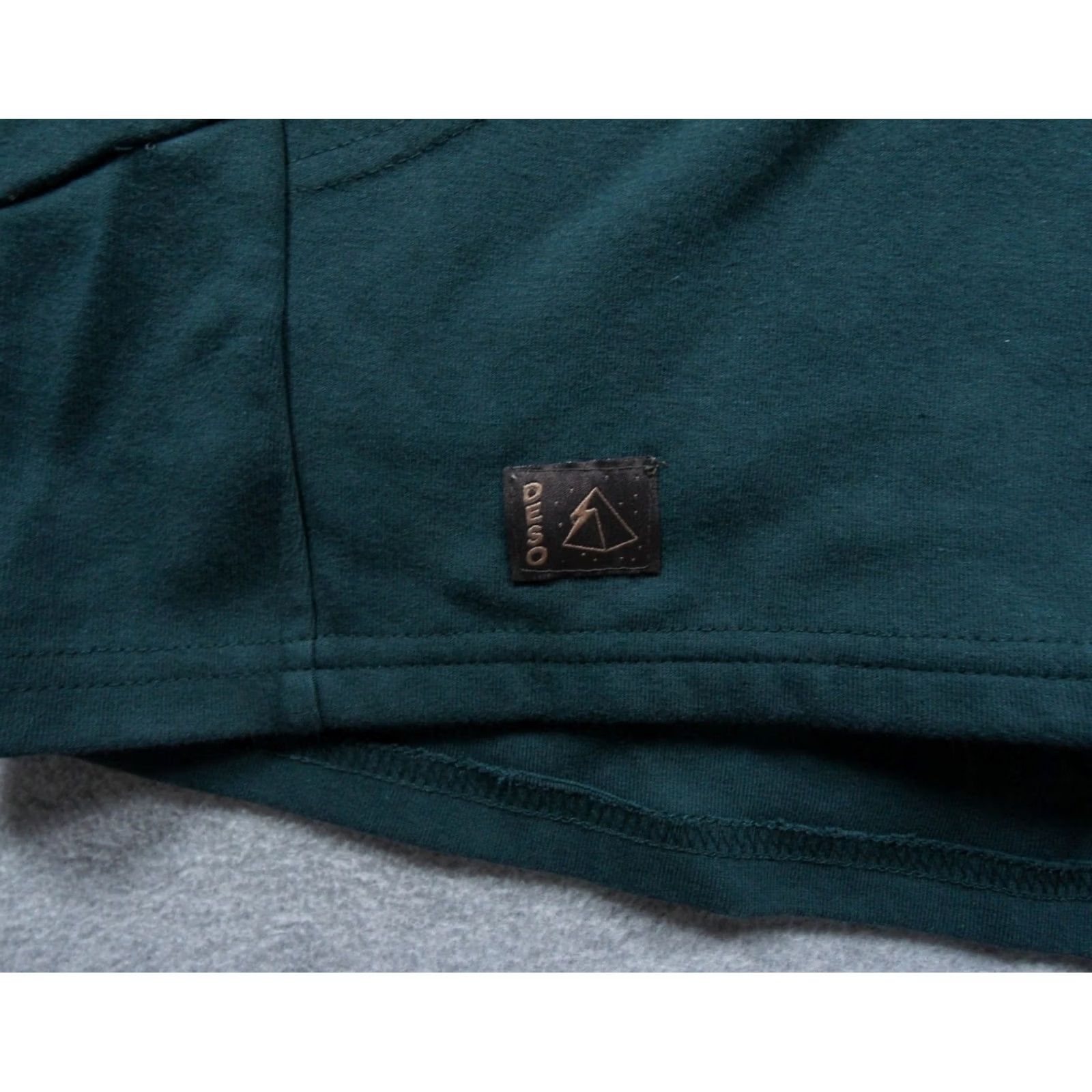 Vintage Deso Sweatshirt Mens Large Green Hoodie Full Zip Sweater Outdoors Made In USA Size US L / EU 52-54 / 3 - 4 Thumbnail