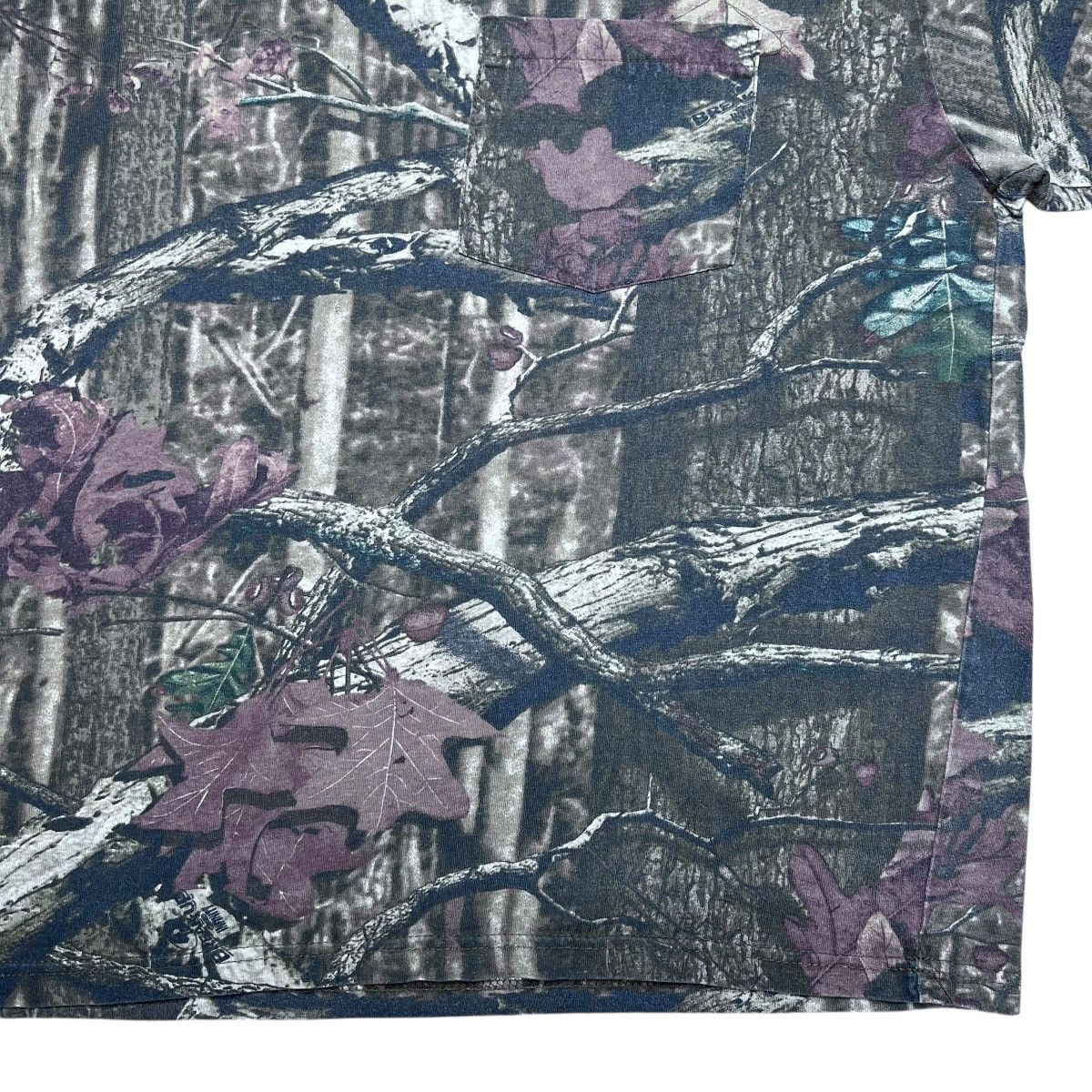 Realtree × Vintage 2000s Yukon Gear Hunting Real Tree Camo All Over Print Tee Size US XL / EU 56 / 4 - 9 Thumbnail