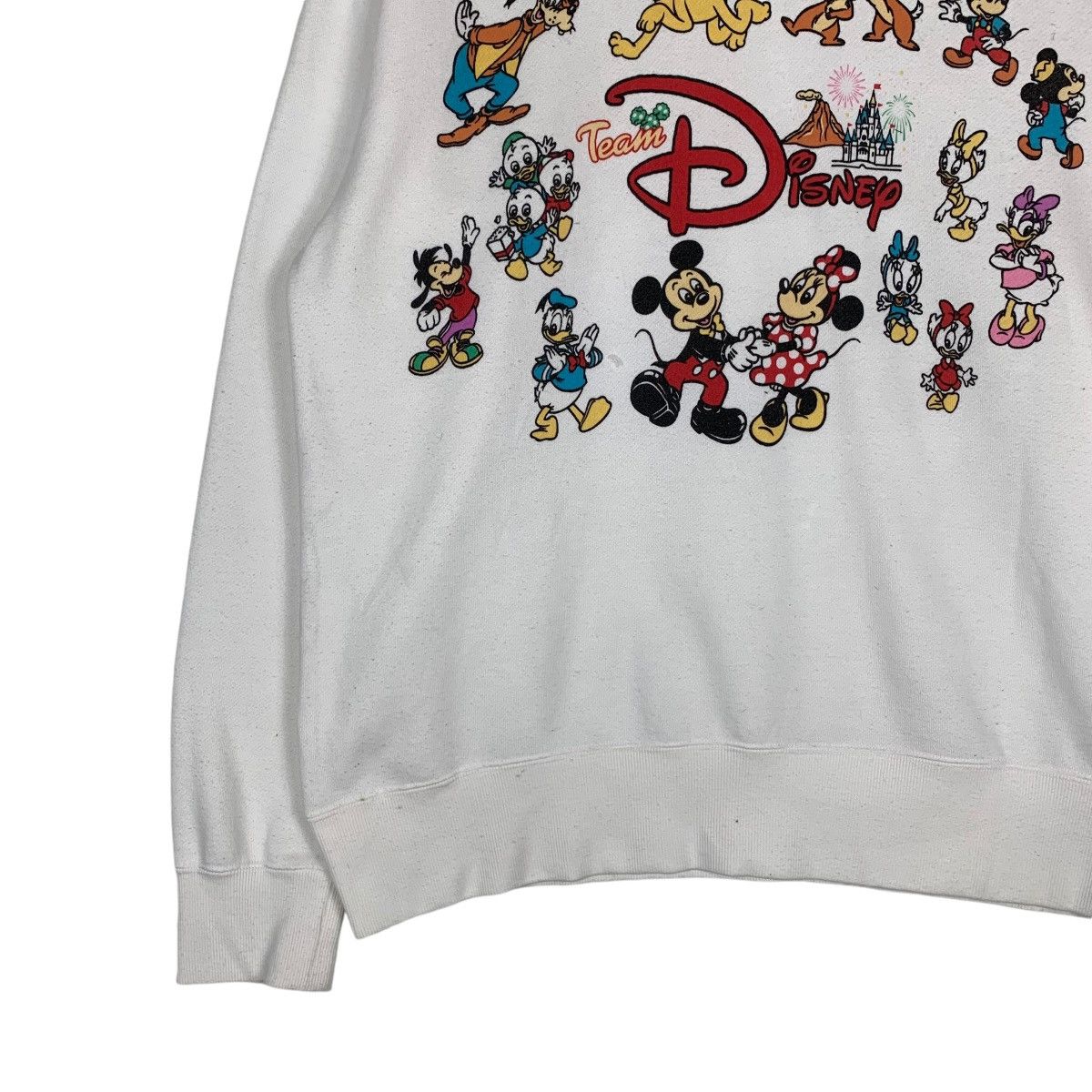 Disney Tokyo Disney Resort All Character Pullover Hoodie #1312-C59 Size US L / EU 52-54 / 3 - 3 Thumbnail