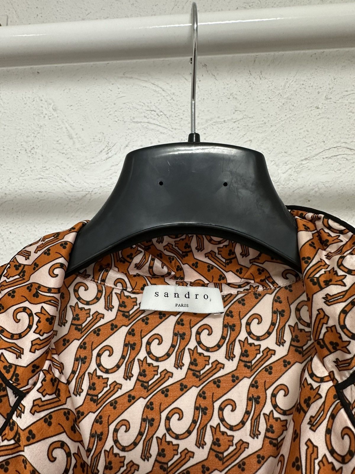 Sandro Sandro Paris Monogram Logo Dress M Size Size M / US 6-8 / IT 42-44 - 5 Thumbnail