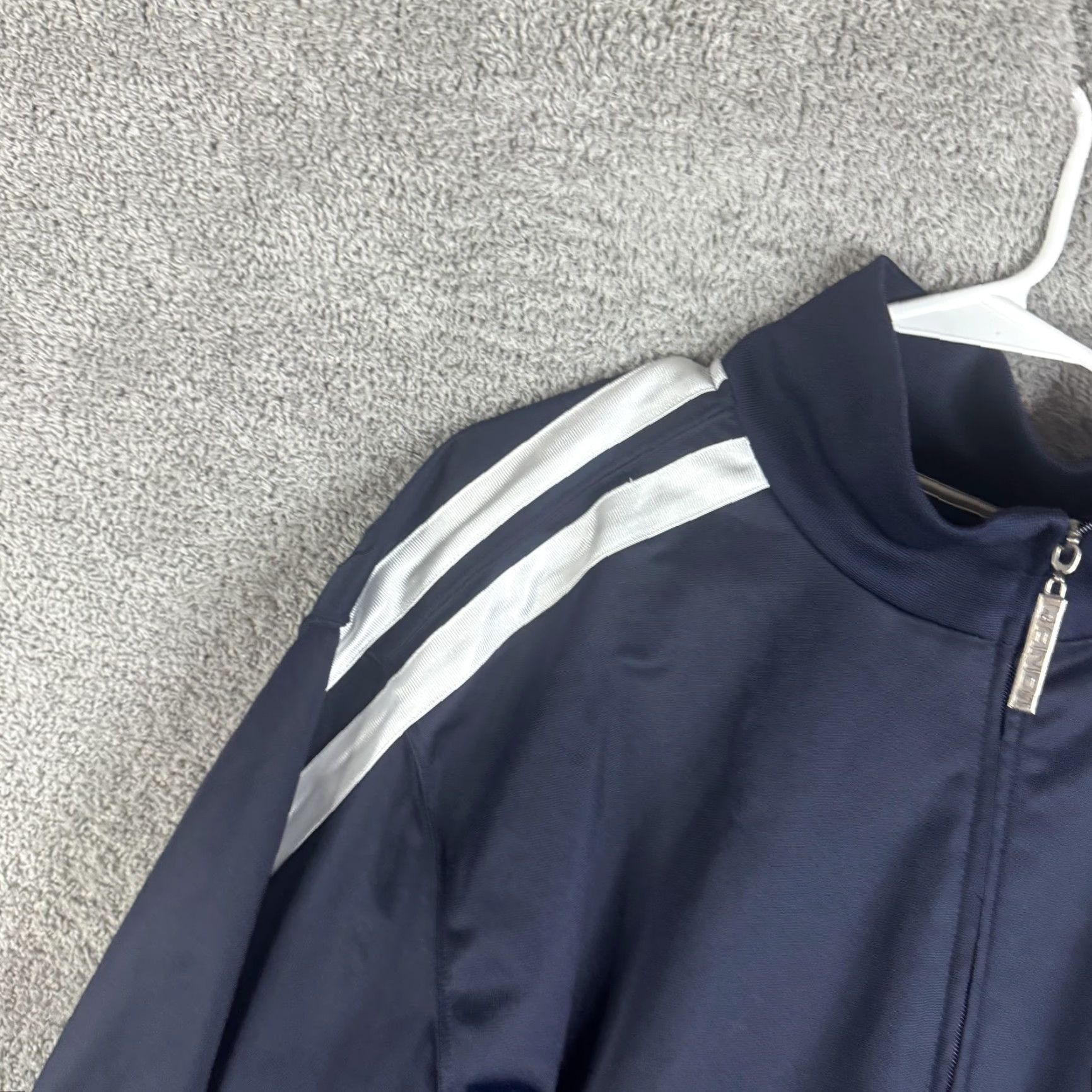 Vintage AND1 Track Jacket Mens XL Blue Full Zip Striped Basketball Athletic Top Size US XL / EU 56 / 4 - 5 Thumbnail