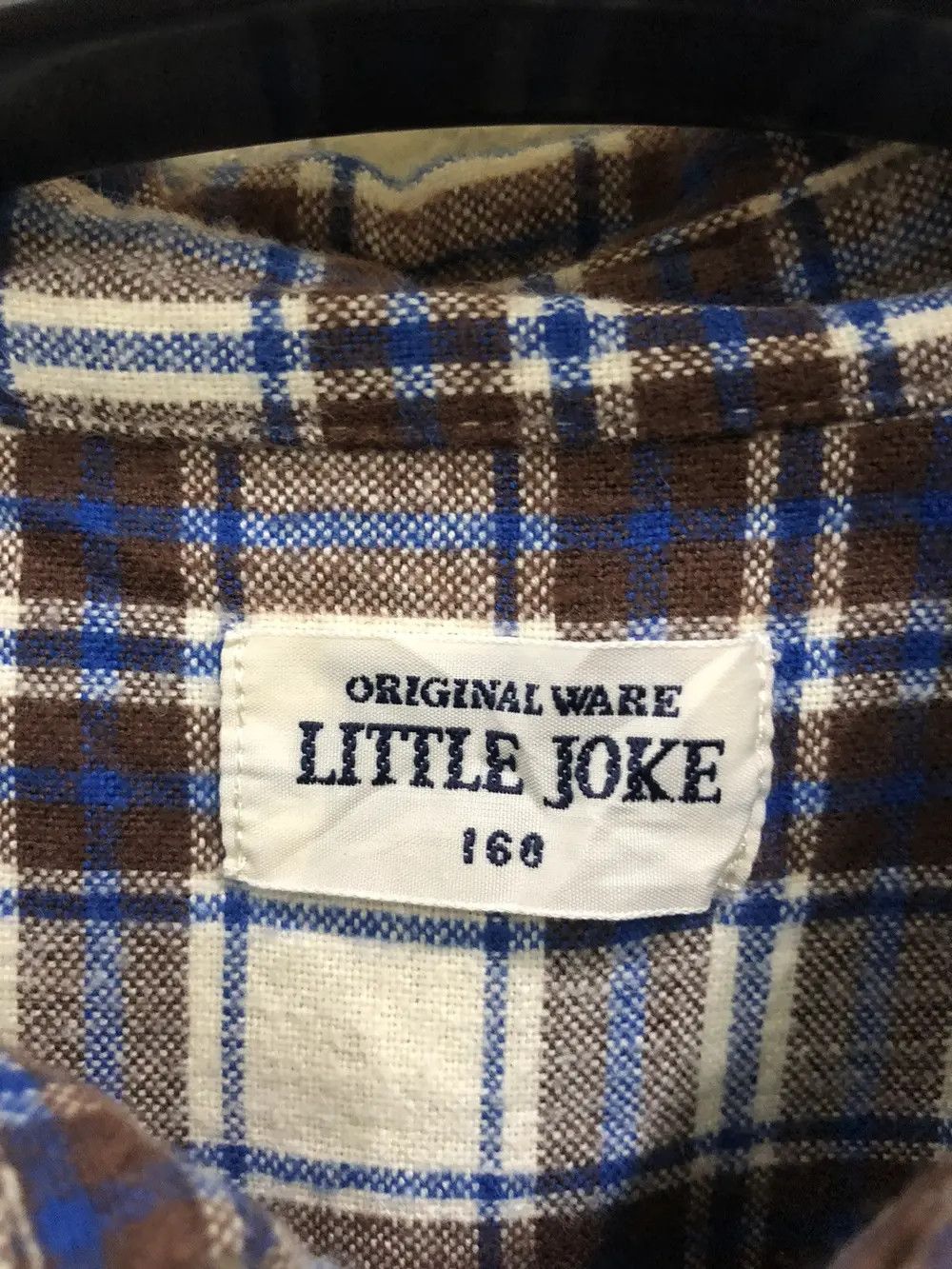 Flannel × Vintage Vintage Little Joke Flannel Shirt 👕 Size US S / EU 44-46 / 1 - 3 Thumbnail