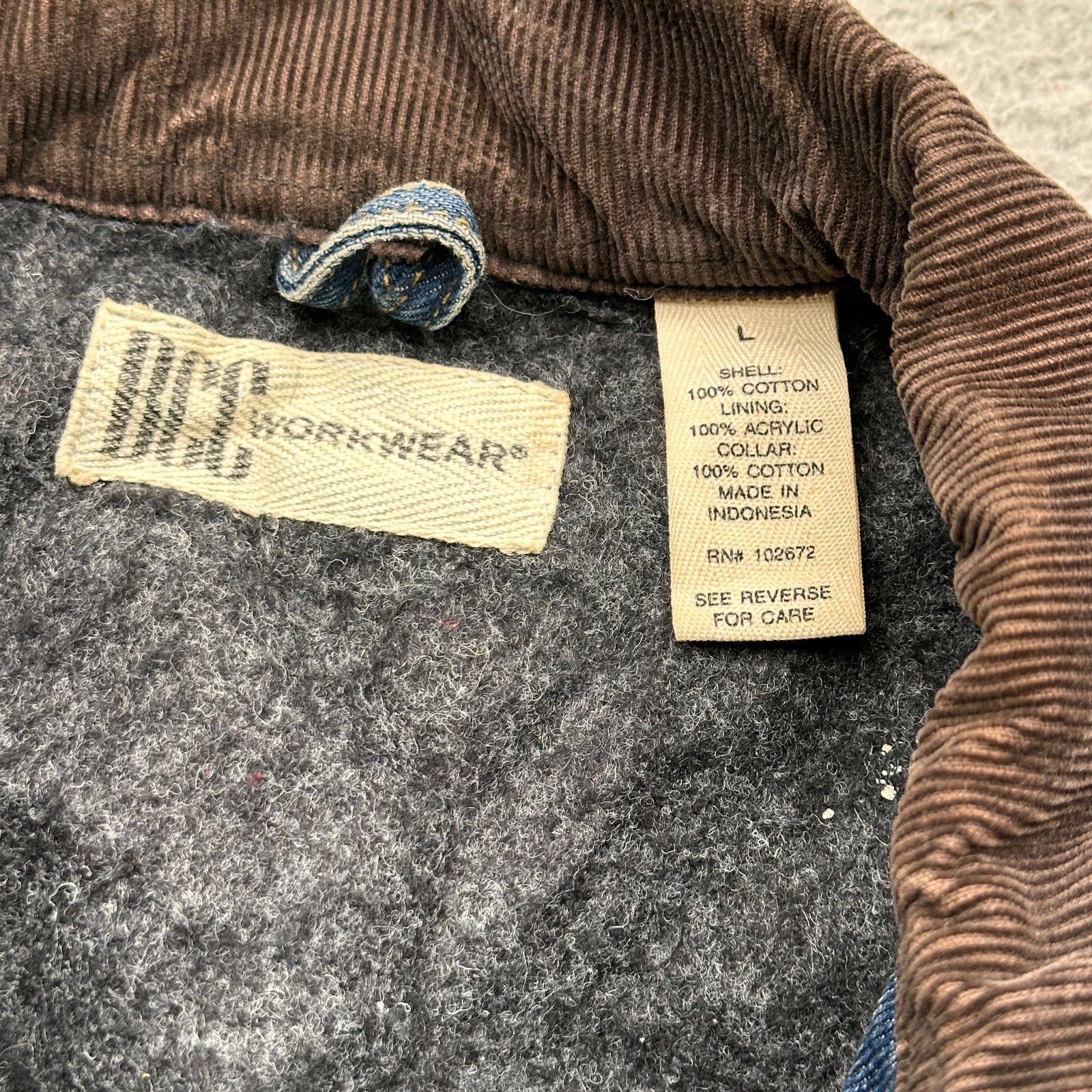 Other VTG BCC Workwear Denim Barn Chore Coat Jean Jacket Men Large Size US L / EU 52-54 / 3 - 2 Thumbnail
