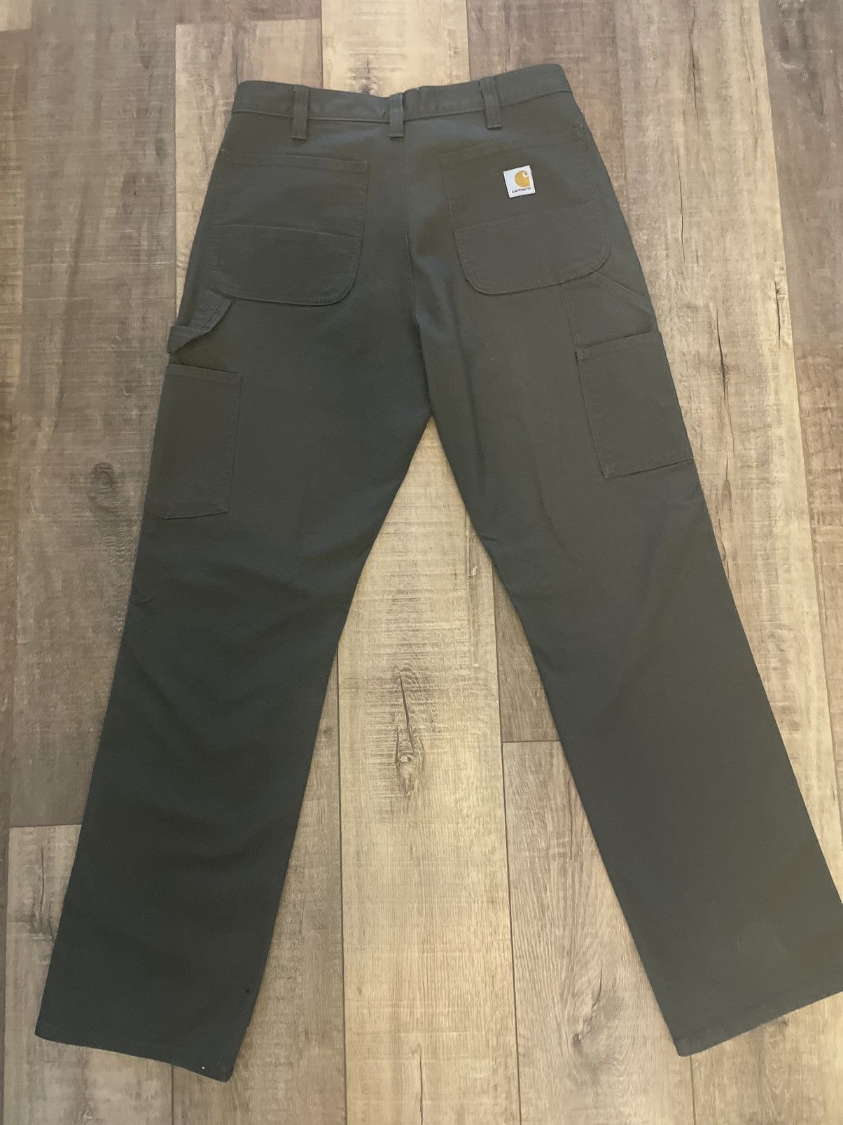 Carhartt Green carhartt carpenter relaxed fit pants Size US 32 / EU 48 - 3 Thumbnail