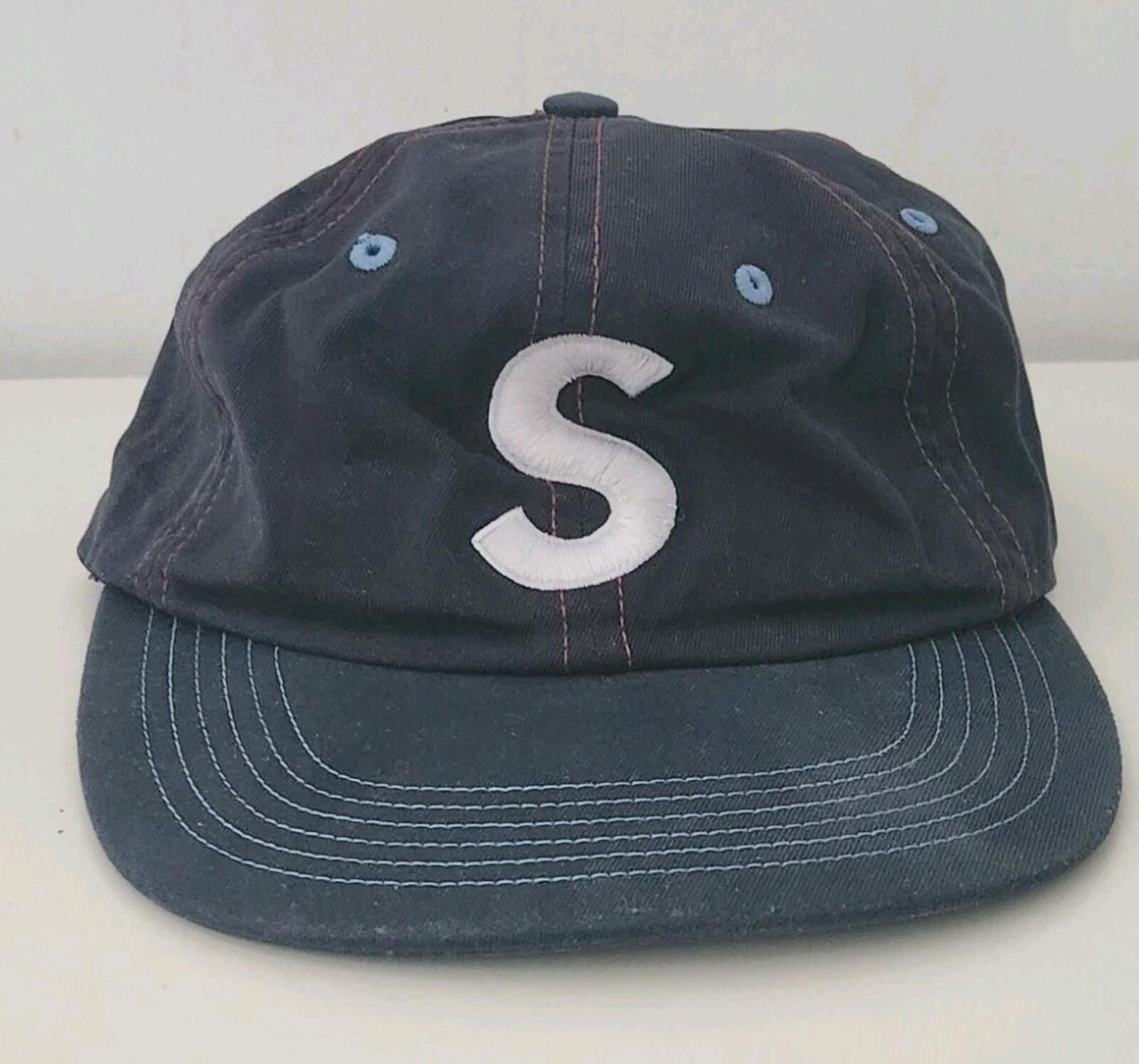 Supreme Supreme S Logo Washed Denim 6-Panel Hat SS17 | Grailed