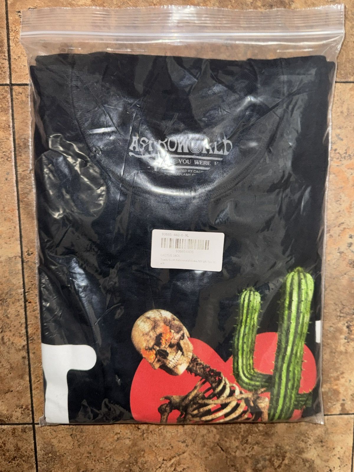 Travis Scott Travis Scott I Love NY astroworld t shirt Size US XL / EU 56 / 4 - 5 Thumbnail