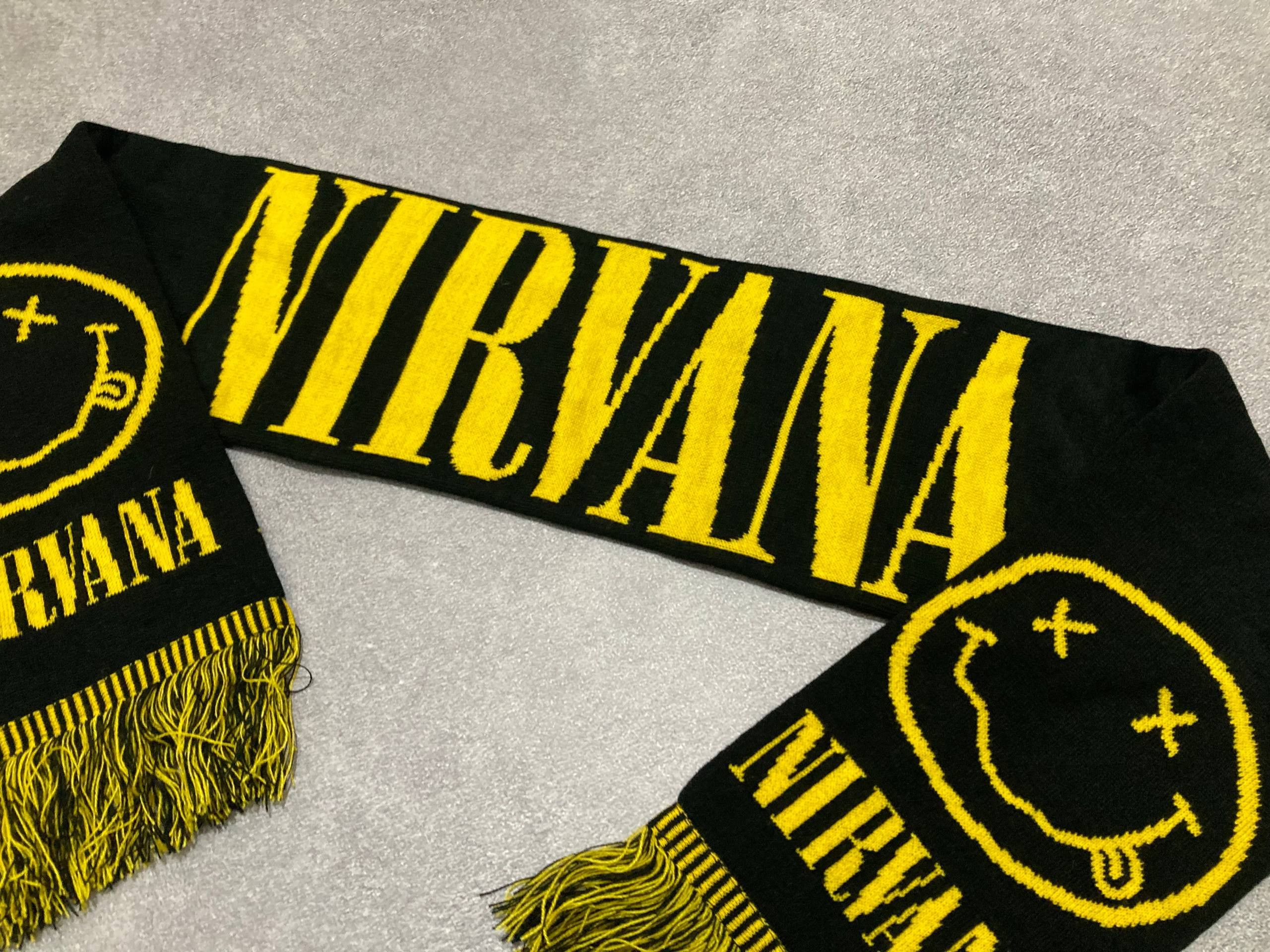 Band Tees Scarf Nirvana band tock Size ONE SIZE - 2 Thumbnail