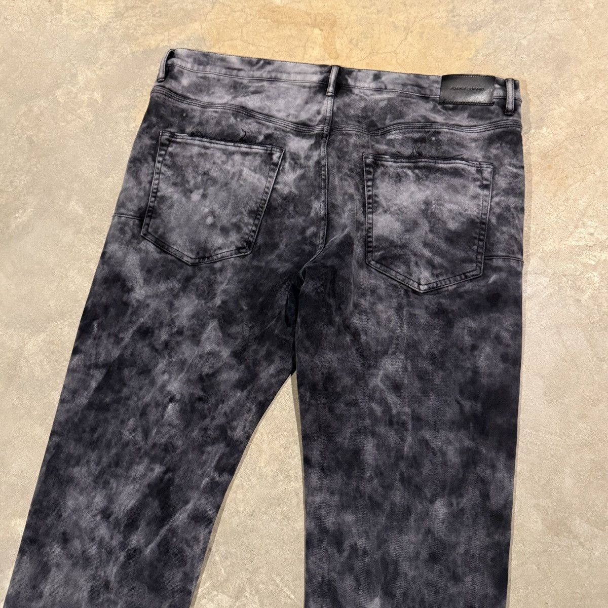 Purple Brand Purple Brand P002 Denim Lavender Tint Black Fade Jeans Size US 40 / EU 56 - 13 Thumbnail