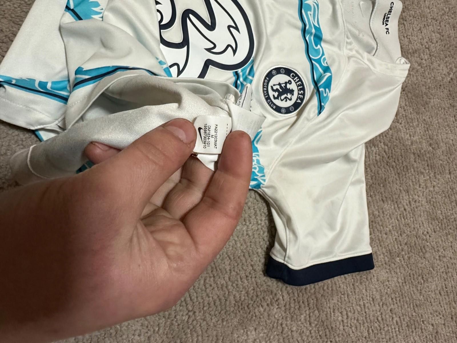 Nike Nike Chelsea 2022/2023 Away Football Jersey Shirt Size M Size ONE SIZE - 6 Thumbnail