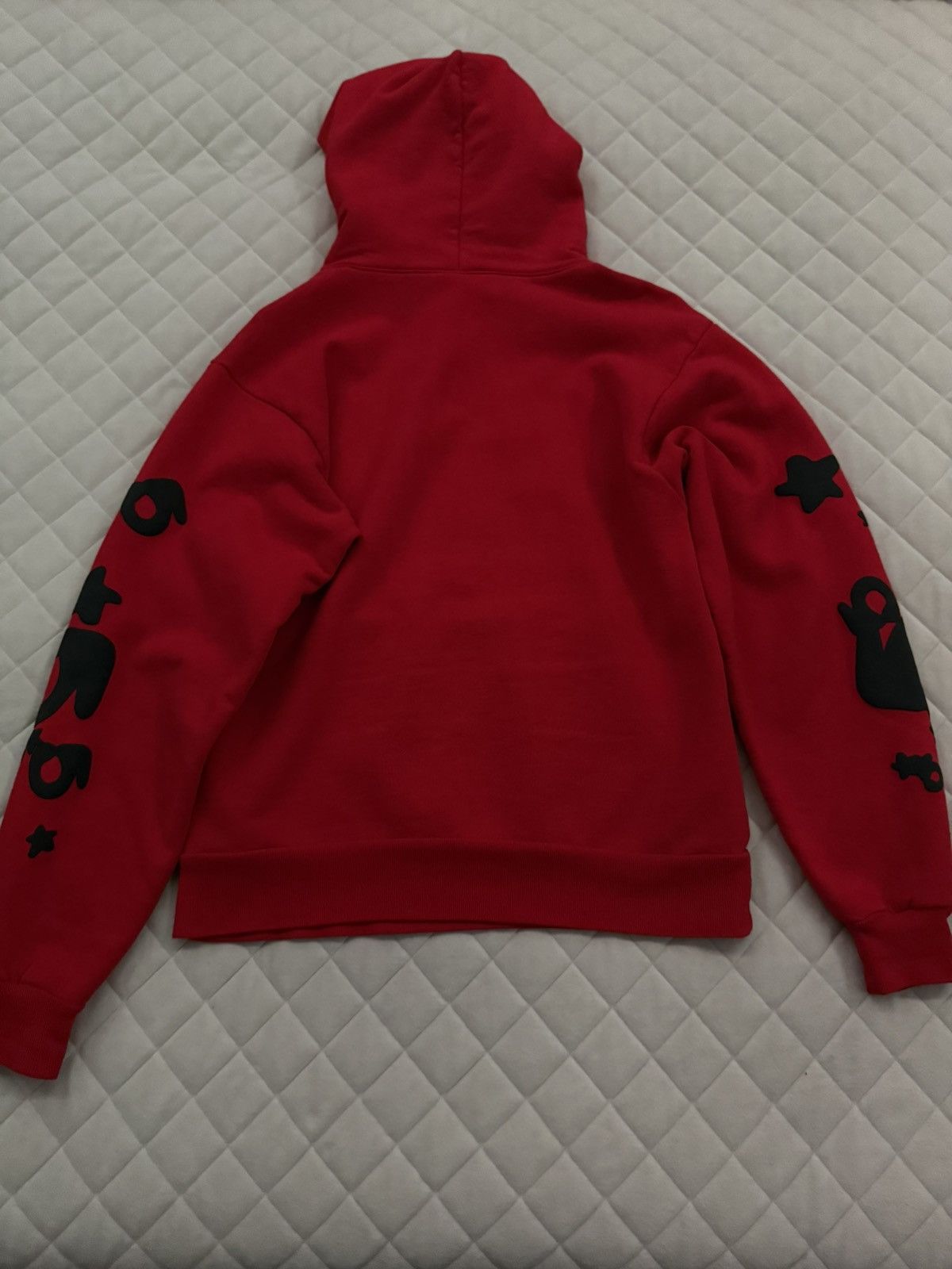 Sp5der Sp5der Beluga Hoodie ‘Red/Black’ Size US XS / EU 42 / 0 - 2 Thumbnail