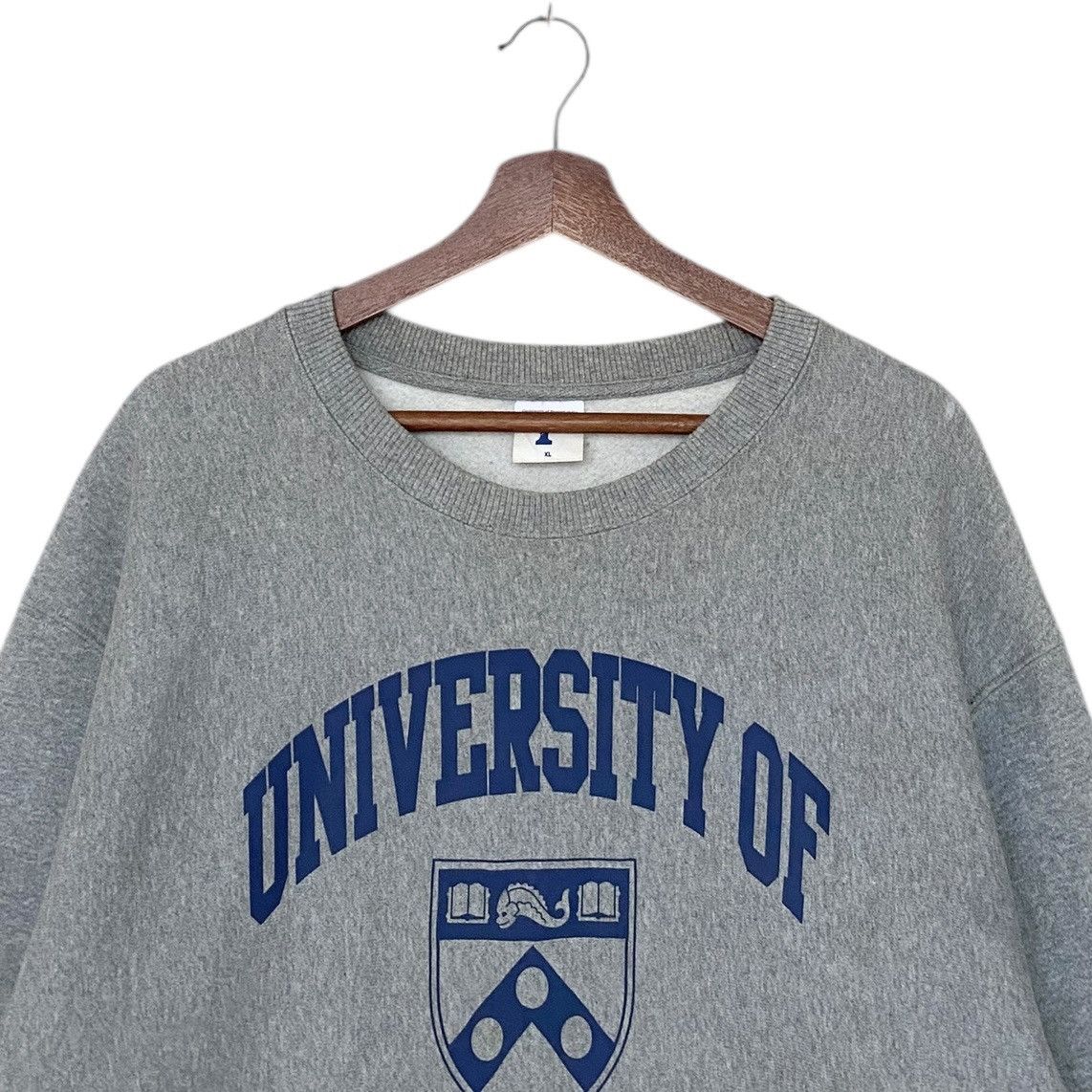 GU Brand GU University Of Pennsylvania Sweatshirt 2000s Size US XL / EU 56 / 4 - 7 Thumbnail