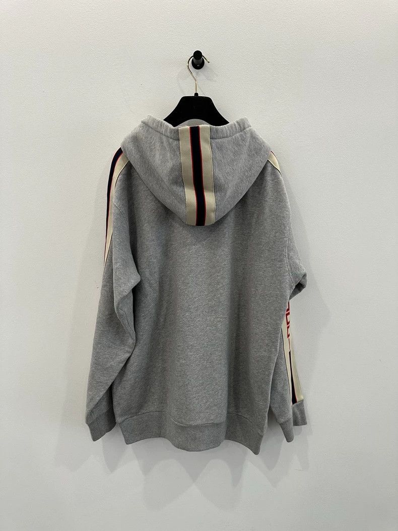 Gucci Gucci Bow Letter Logo Gray Zipper Jacket 2501-Nextarrow Size US M / EU 48-50 / 2 - 3 Thumbnail