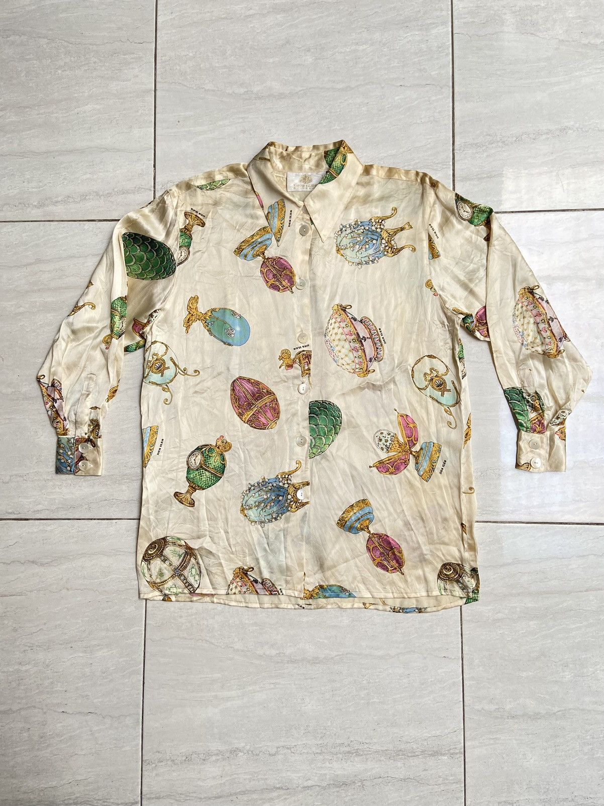Designer × Japanese Brand Desiles By Beatrice Zanetta Motive Shirt Size US M / EU 48-50 / 2 - 6 Thumbnail