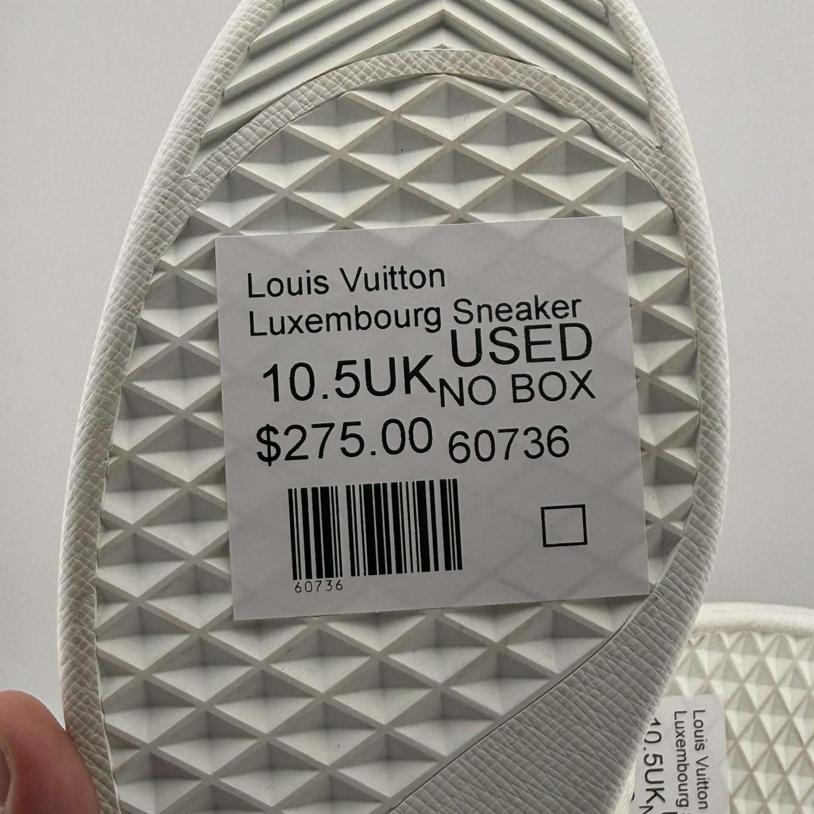 Louis Vuitton Louis Vuitton Luxembourg Sneaker 10.5UK Used No Box Size US 12 / EU 45 - 8 Thumbnail