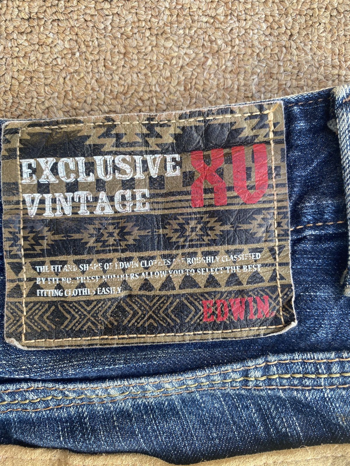 Edwin × PPFM Vintage edwin blue trip flare denim Size US 28 / EU 44 - 6 Thumbnail