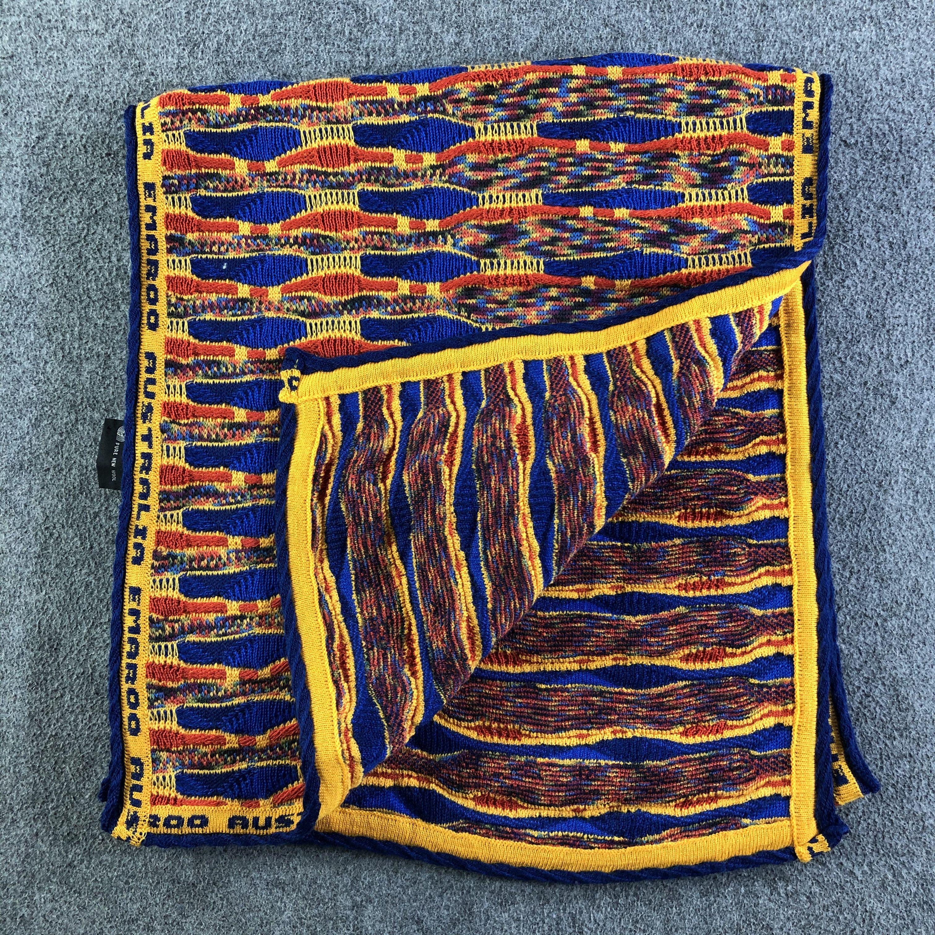 Vintage Amaroo Scarf / Muffler / Neckwear P071 Size ONE SIZE - 4 Thumbnail
