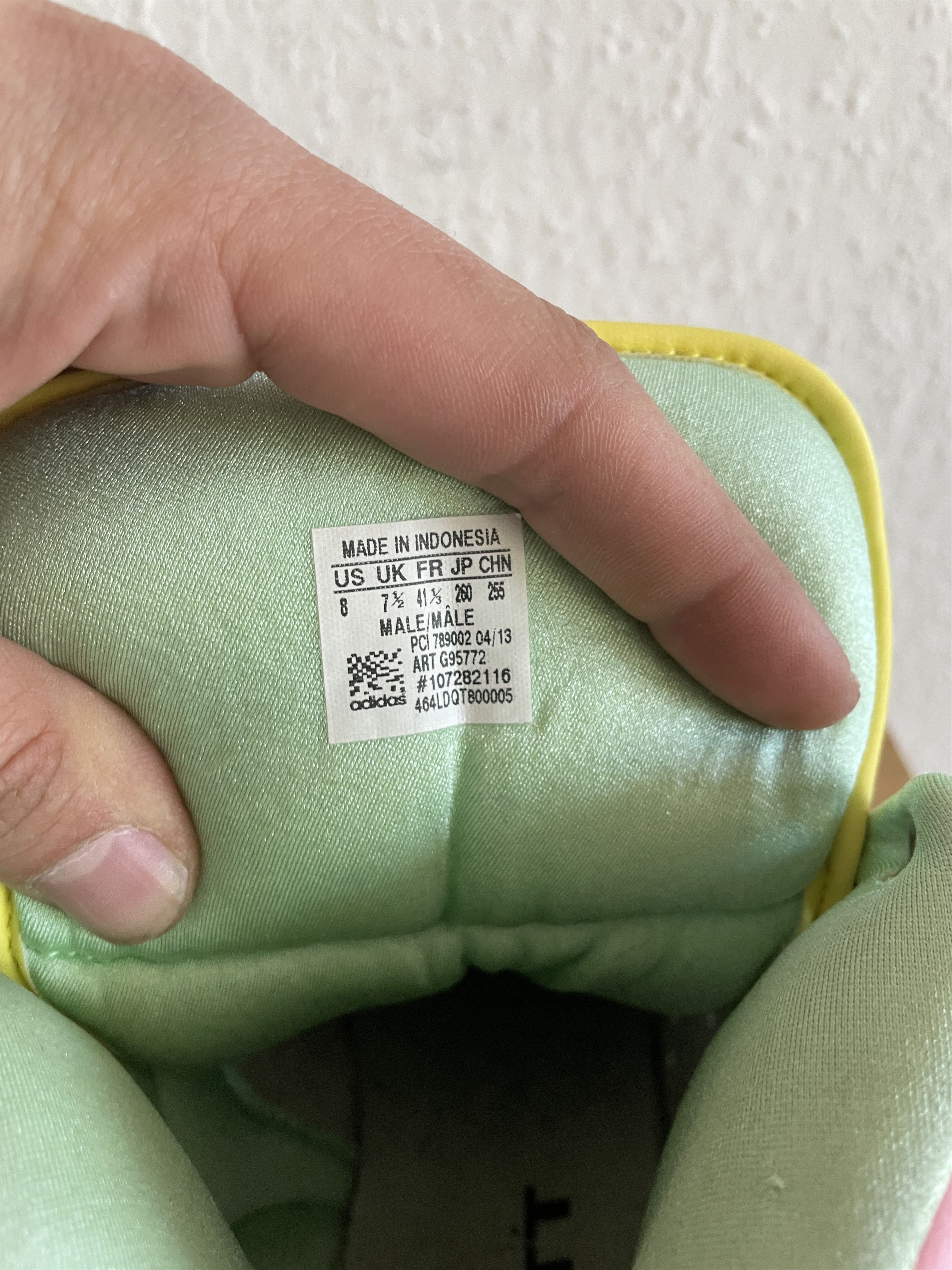 Adidas × Jeremy Scott JS License Plate Miami Sneakers Size US 8 / EU 41 - 11 Thumbnail