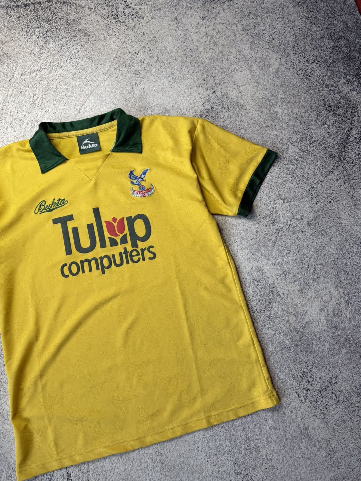 Vintage Crystal Palace Away Football Shirt 1992 Adults Large Bukta Size US M / EU 48-50 / 2 - 4 Thumbnail