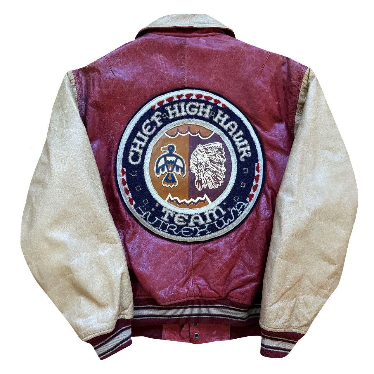 Avirex Avirex Leather Varsity Jacket Size US S / EU 44-46 / 1 - 1 Thumbnail