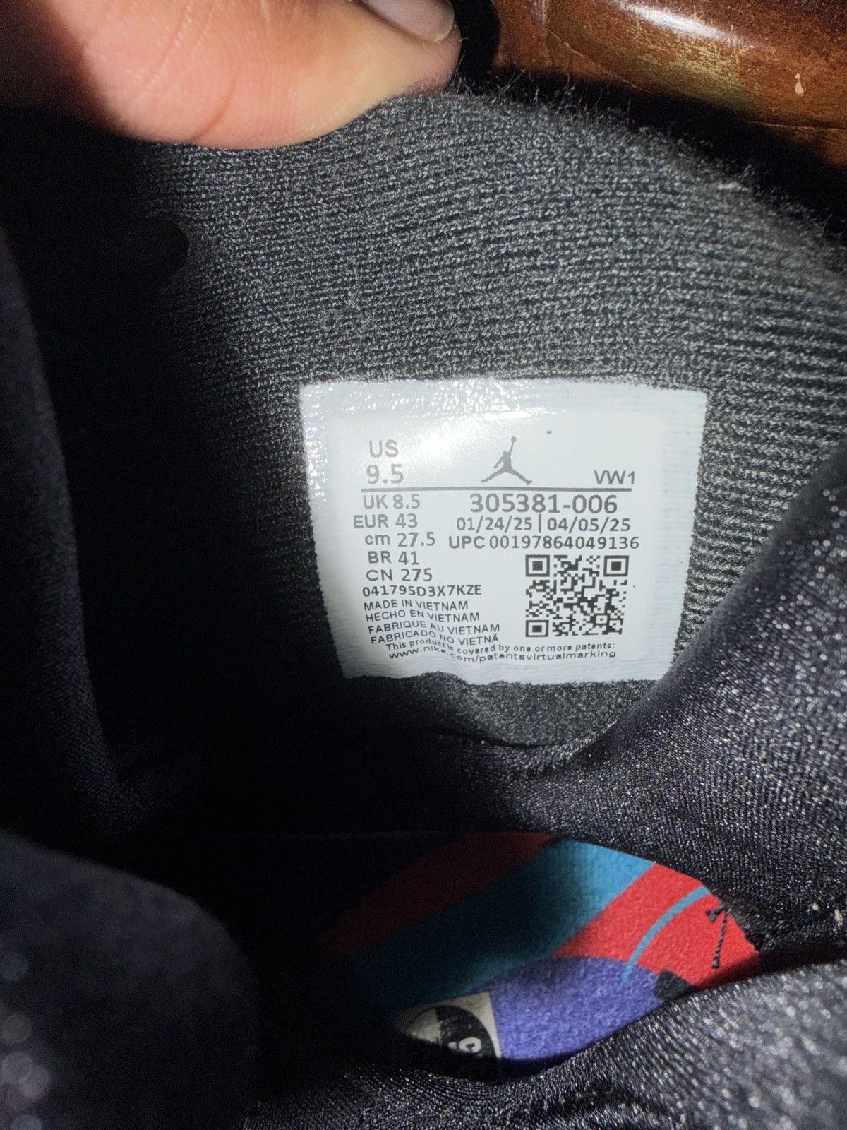 Jordan Brand Aqua Jordan 8 Size US 9.5 / EU 42-43 - 6 Thumbnail