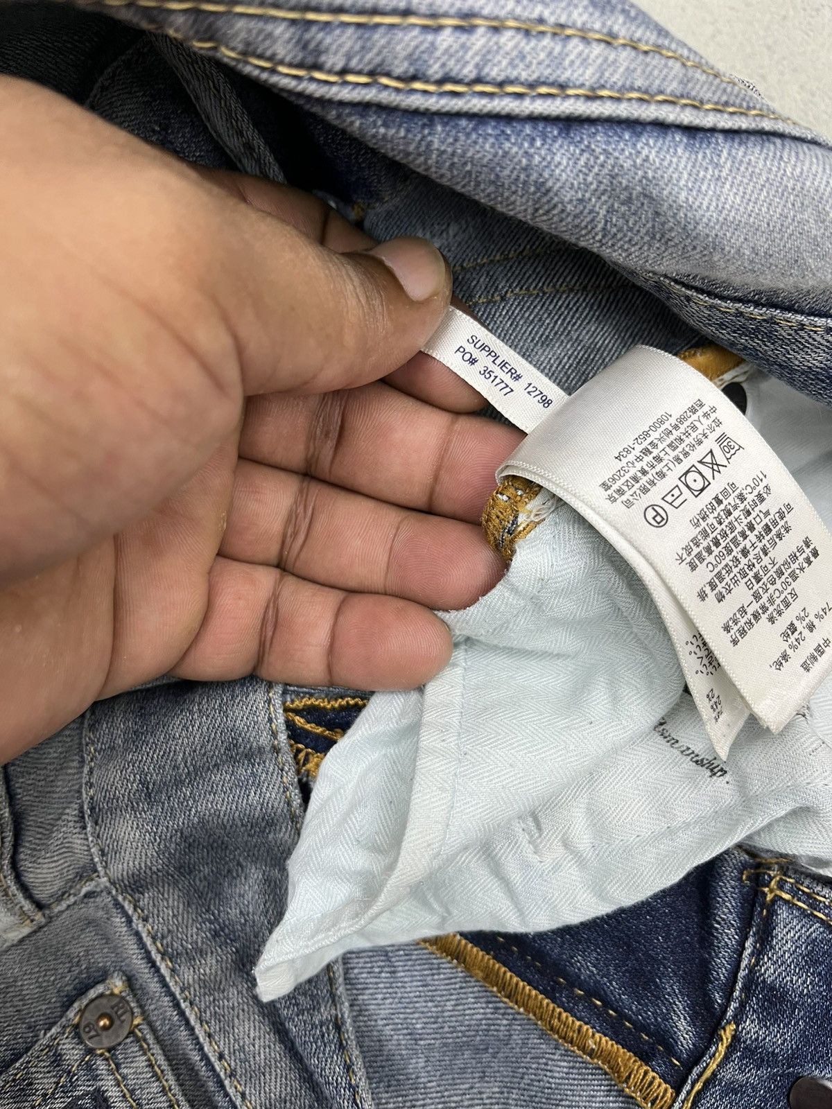Polo Ralph Lauren × Ralph Lauren ARCHIVE🔥RALPH LAUREN RL SLIM BOOTCUT DENIM Size 30" / US 8 / IT 44 - 11 Thumbnail