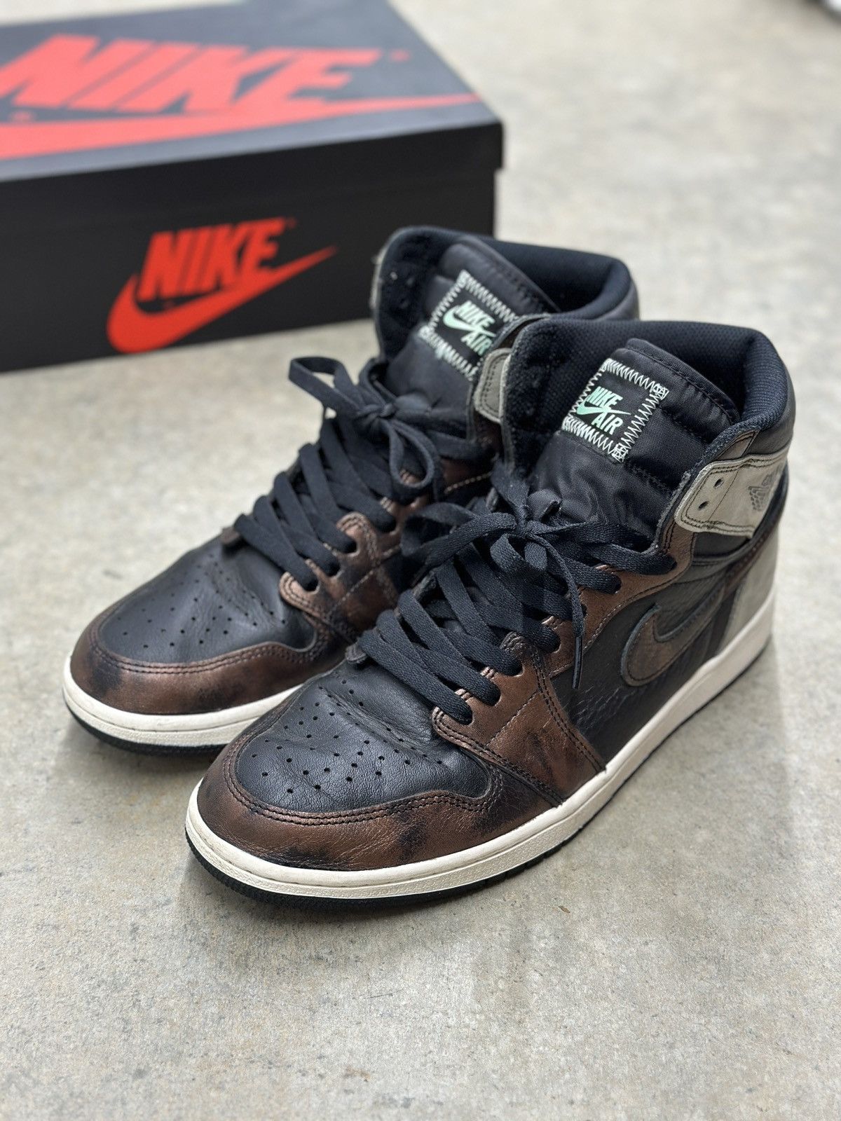 Jordan Brand Nike Air Jordan 1 ‘Patina’ Size US 12 / EU 45 - 4 Thumbnail