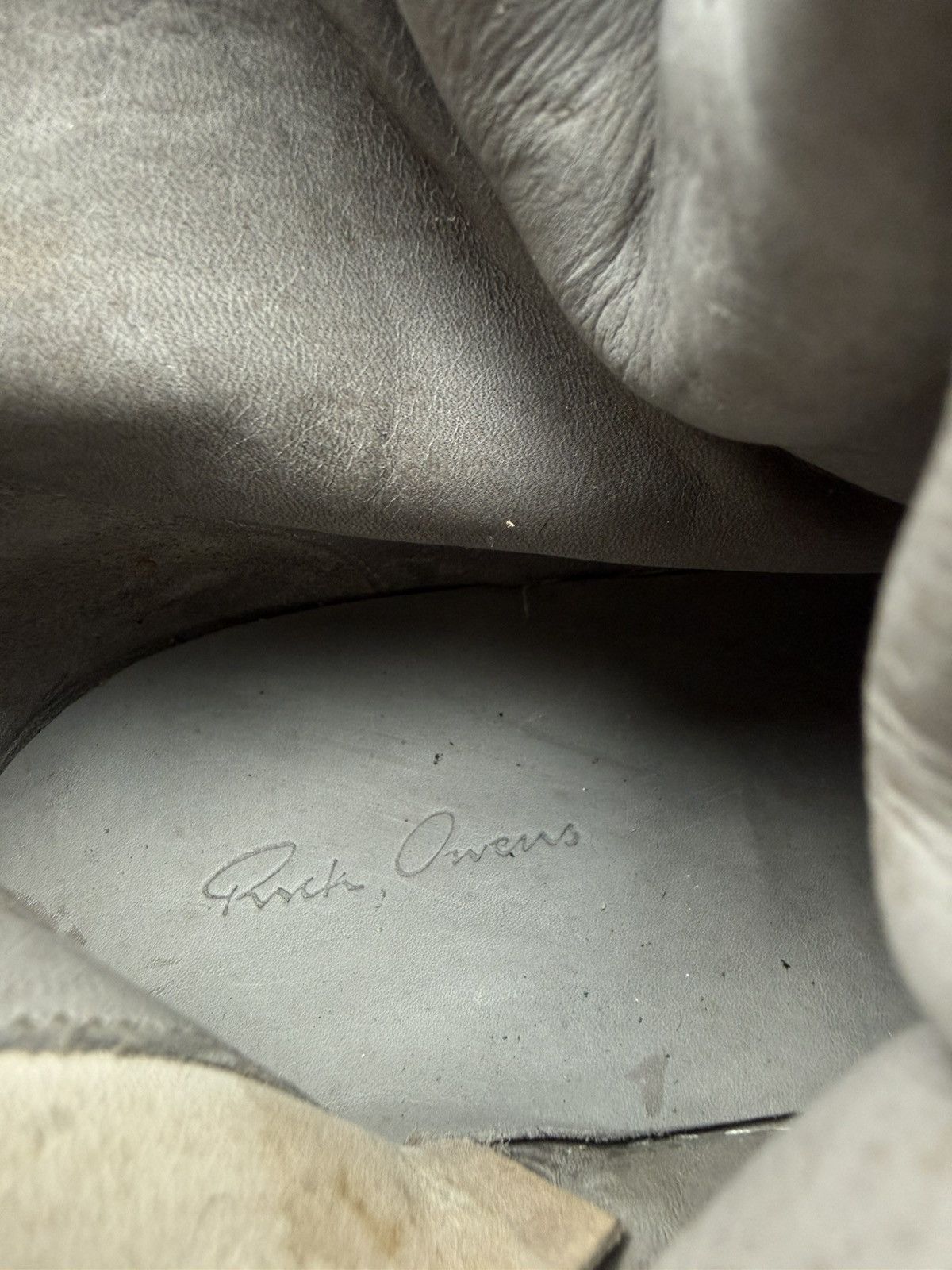 Rick Owens 2008 Rick Owens Dusty Suede Ramones Size US 12 / EU 45 - 15 Thumbnail