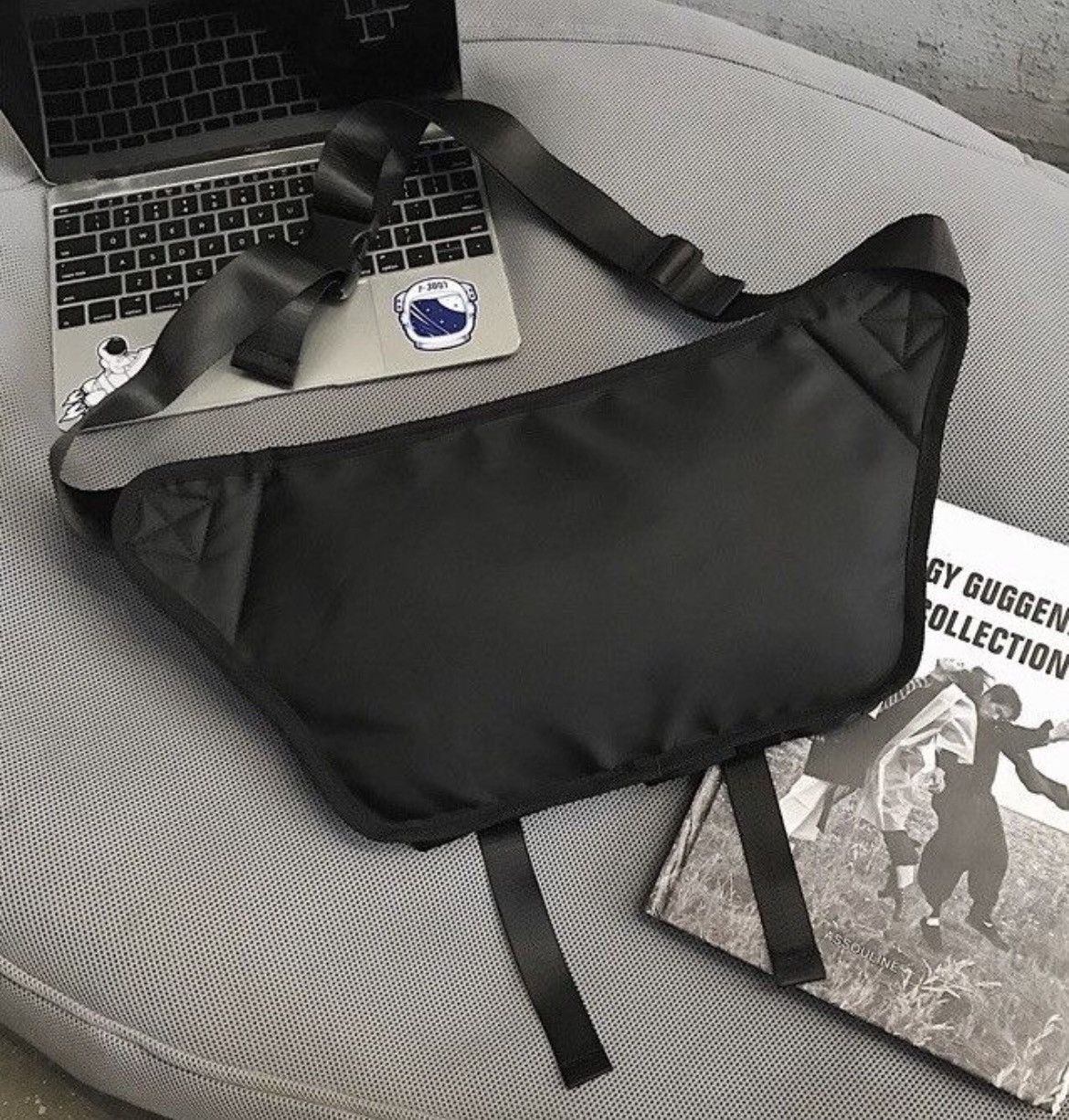 Japanese Brand Utility grunge y2k side sling bag Size ONE SIZE - 5 Thumbnail
