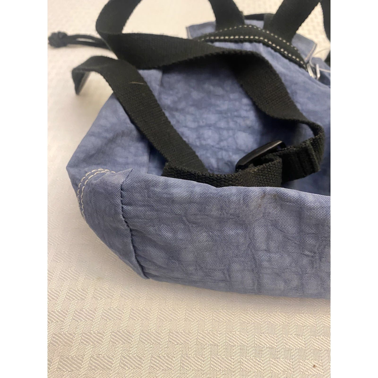 Vintage Kipling Lovebug Travel Small Mini Bag Backpack Blue Size ONE SIZE - 7 Thumbnail