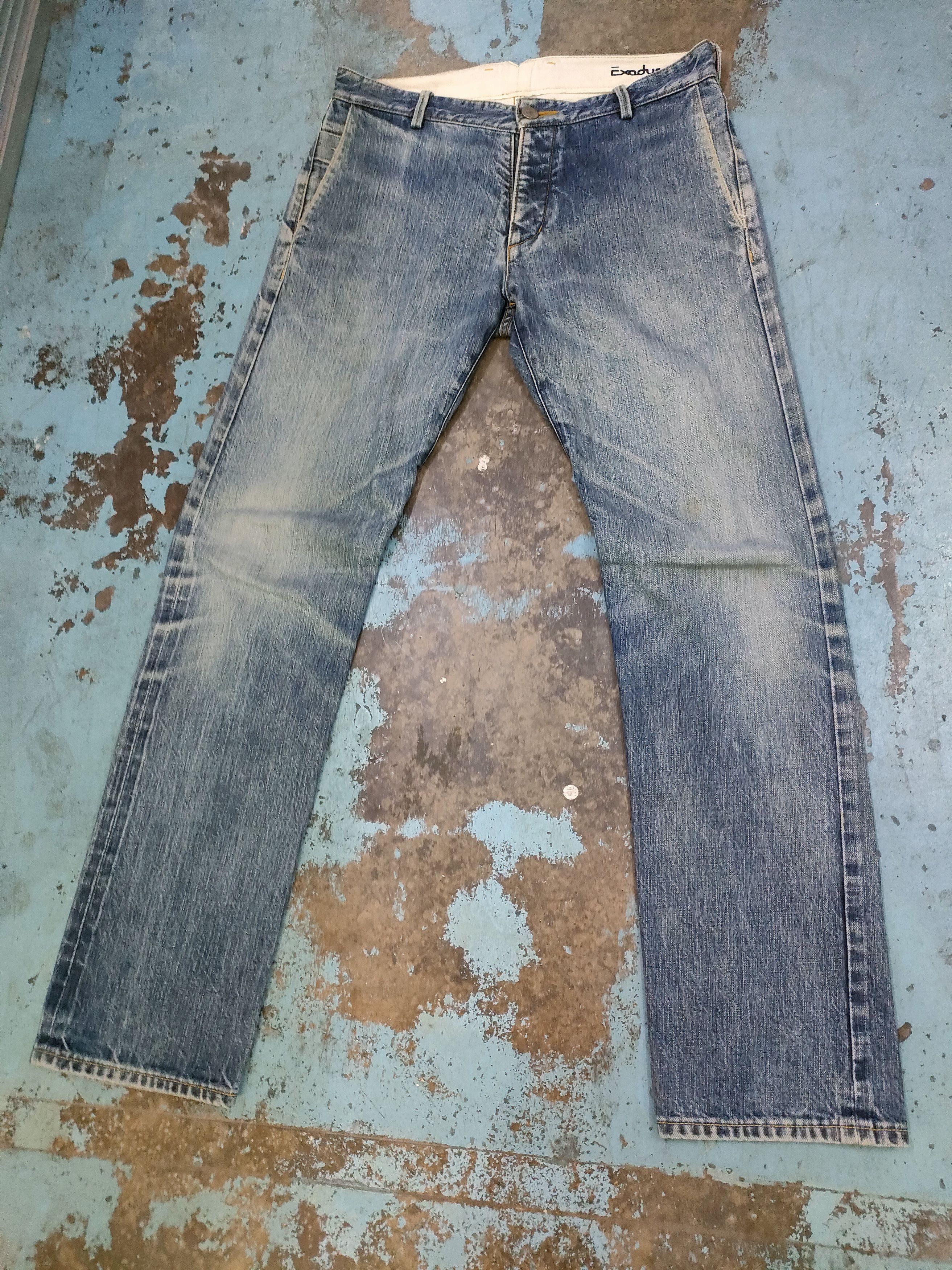 Exodus × Japanese Brand Exodus Selvedge Japan jeans Size US 33 - 11 Thumbnail